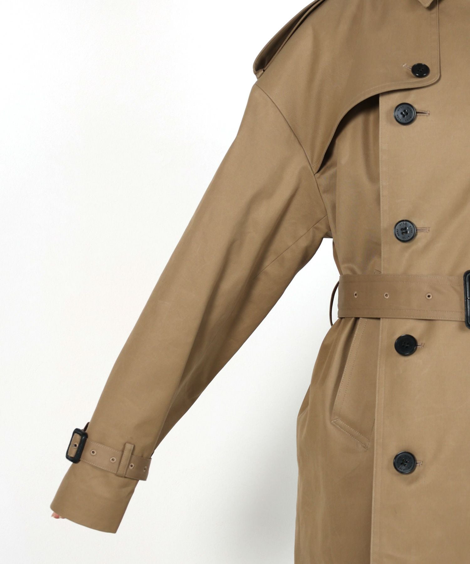 HYKE(ハイク)】 TRENCH COAT/BIG FIT コート 通販