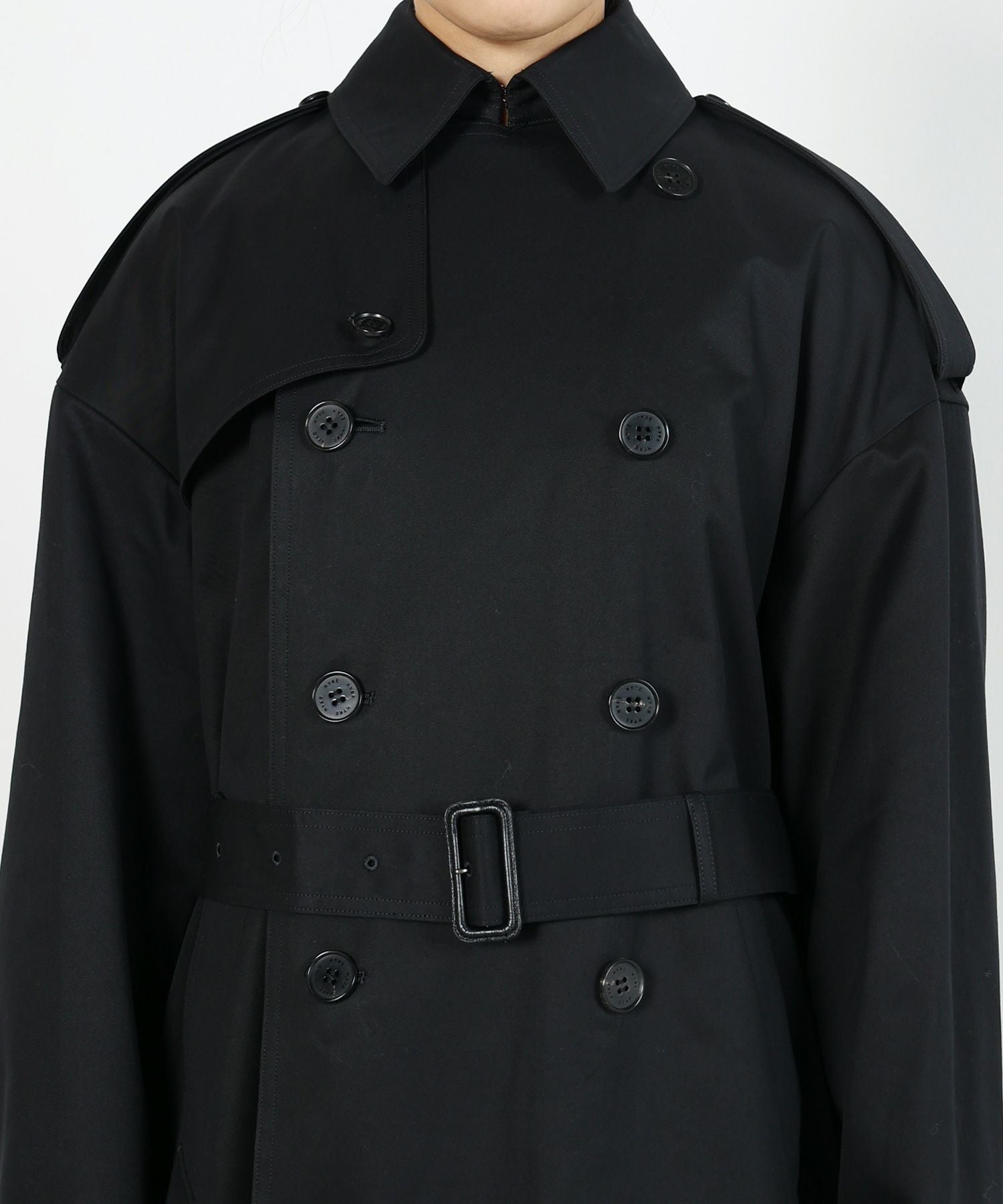 HYKE(ハイク)】 TRENCH COAT/BIG FIT コート 通販