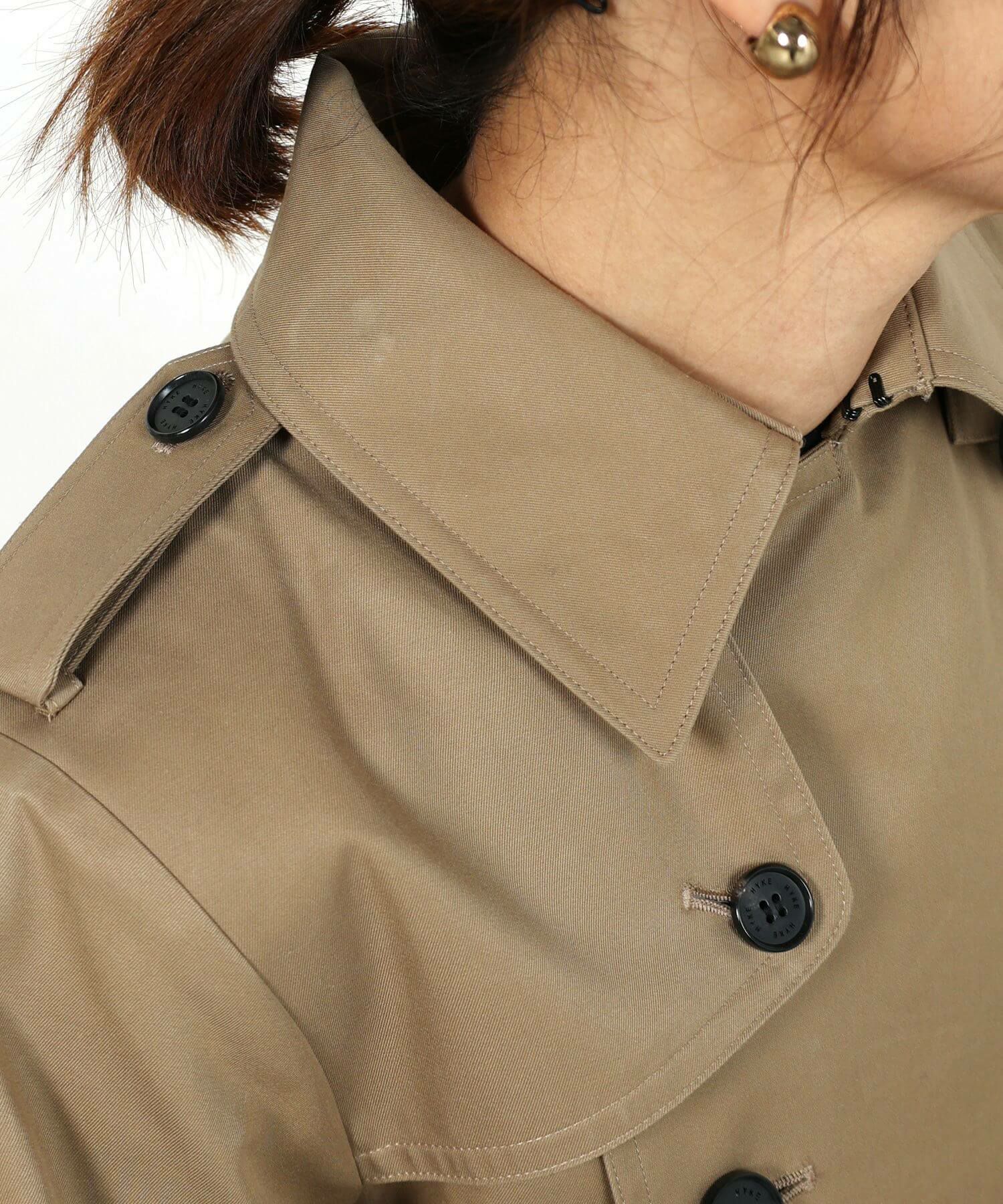 HYKE(ハイク)】 TRENCH COAT/REGULAR FIT コート 通販