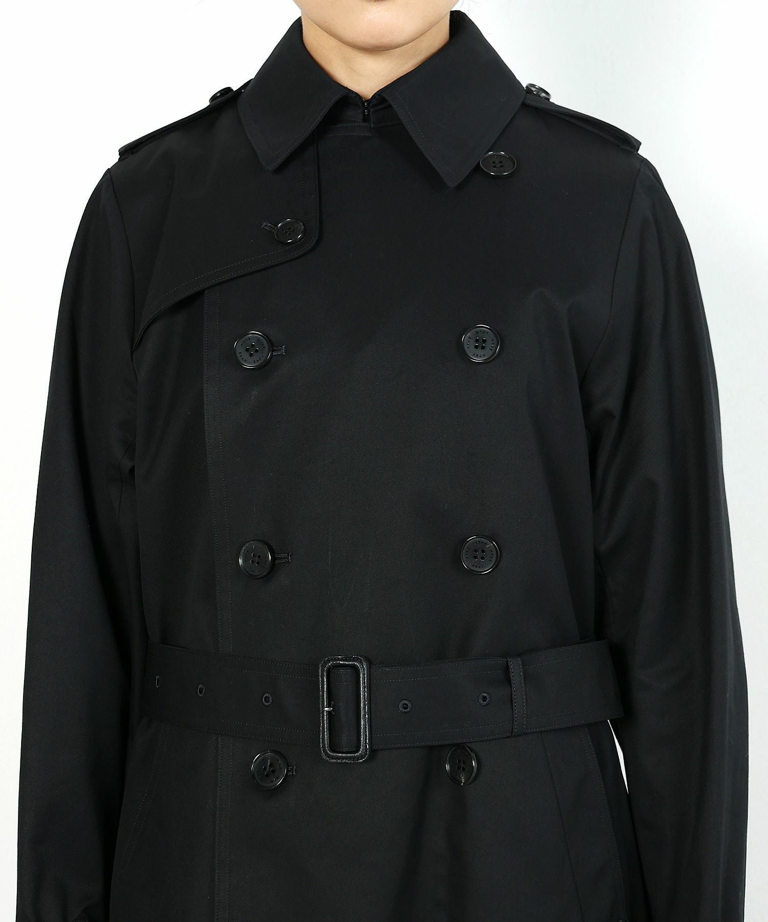 HYKE ブラック トレンチコート　サイズ2 HYKE＞新作入荷 7.23 | st company online store 入荷案内ブログ