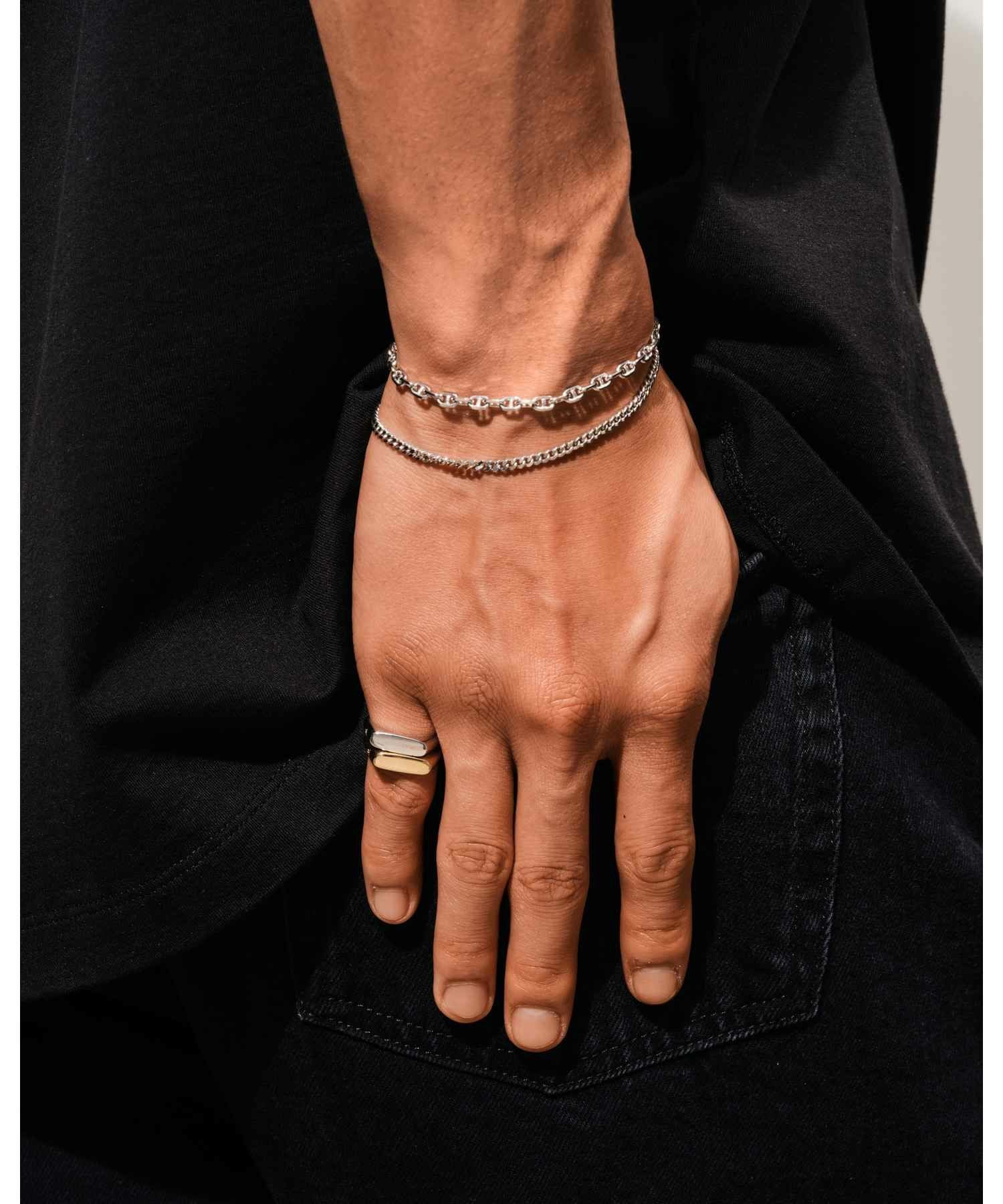 TOM WOOD(トムウッド)】 Curb M ブレスレット(6.5～8.3)｜PARIGOT