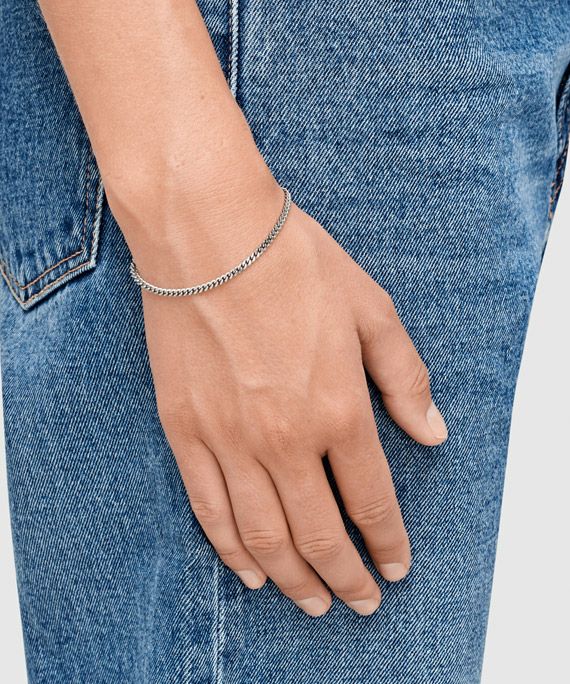 TOM WOOD(トムウッド)】 Curb M ブレスレット(6.5～8.3)｜PARIGOT