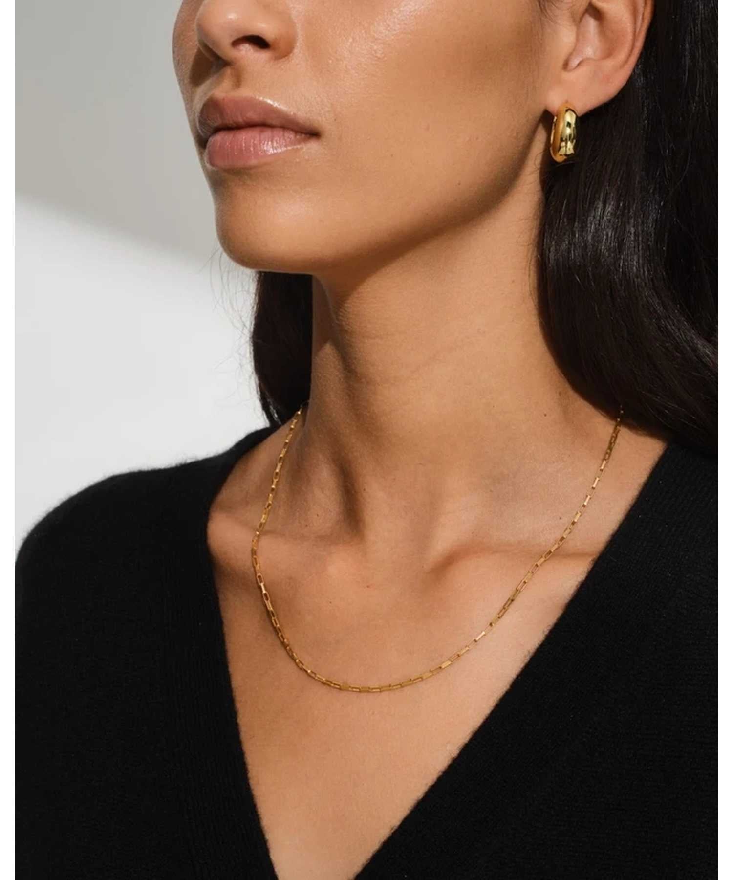 TOM WOOD(トムウッド)】 Ice Hoop Medium Gold ピアス｜PARIGOT ONLINE