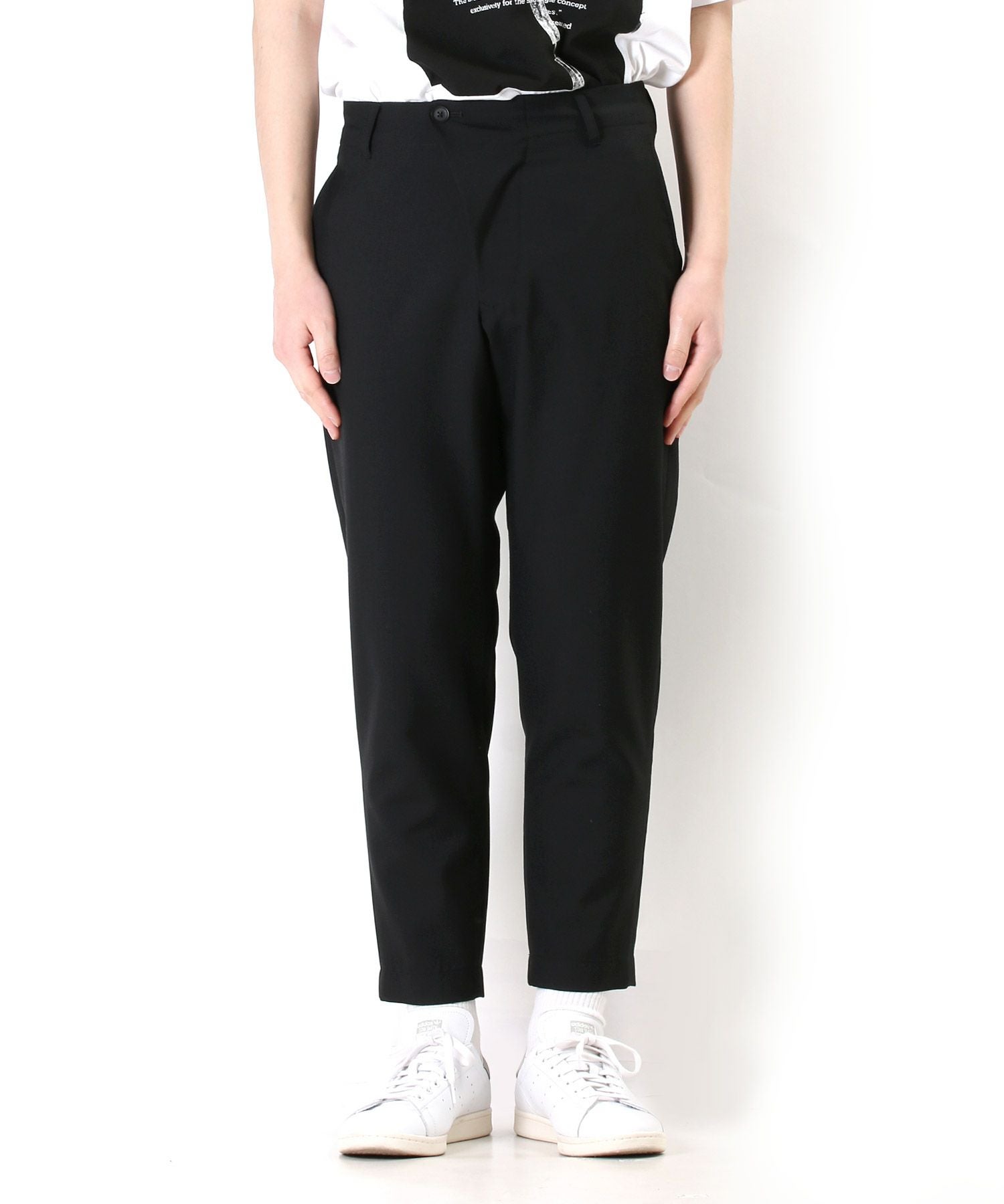 Ground Y(グラウンドワイ)】 T/W gabardine Slim slacks｜PARIGOT