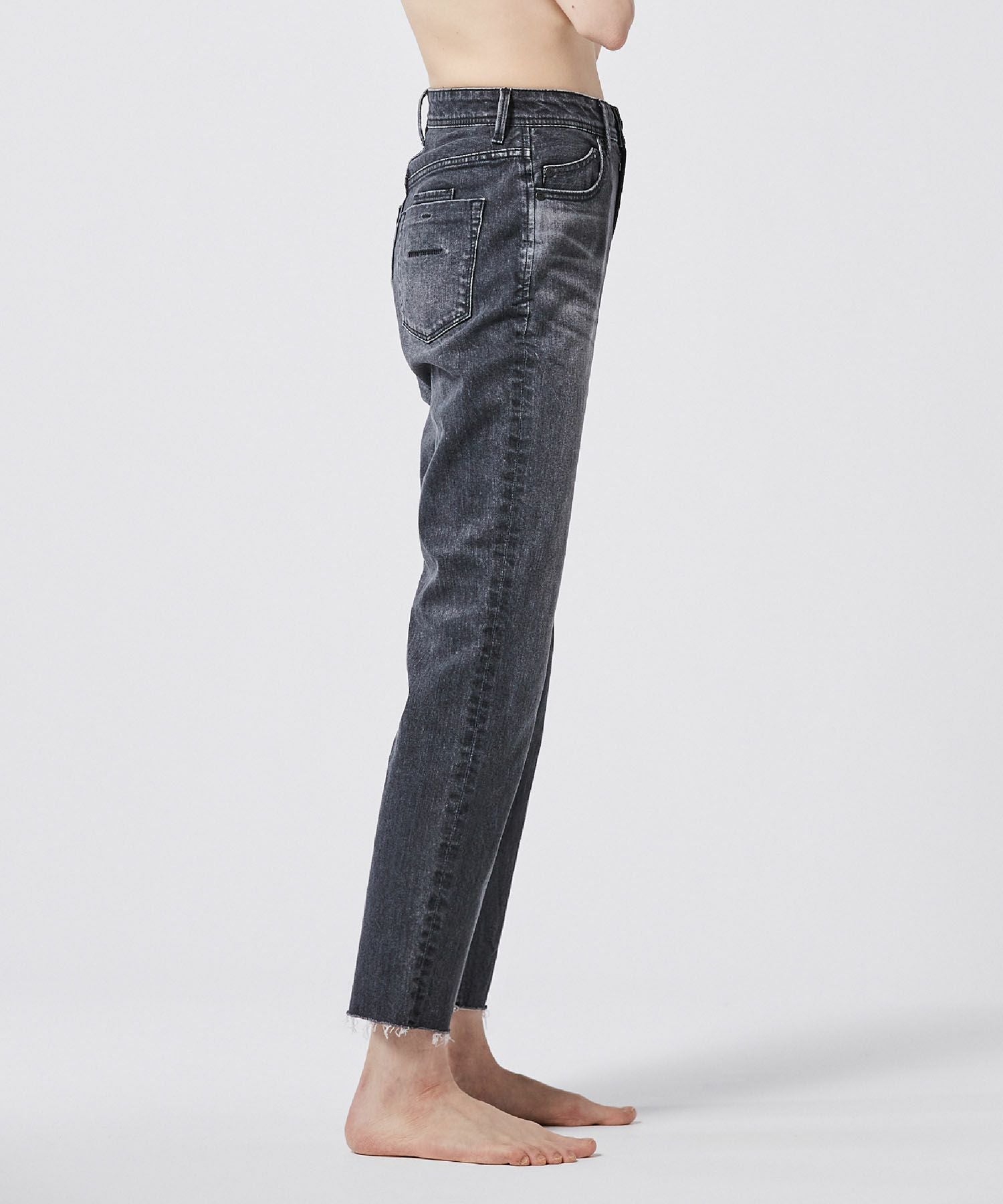 JAPAN DENIM(ジャパンデニム)】 YANUK _ HIGH WAIST CUT-OFF STRAIGHT