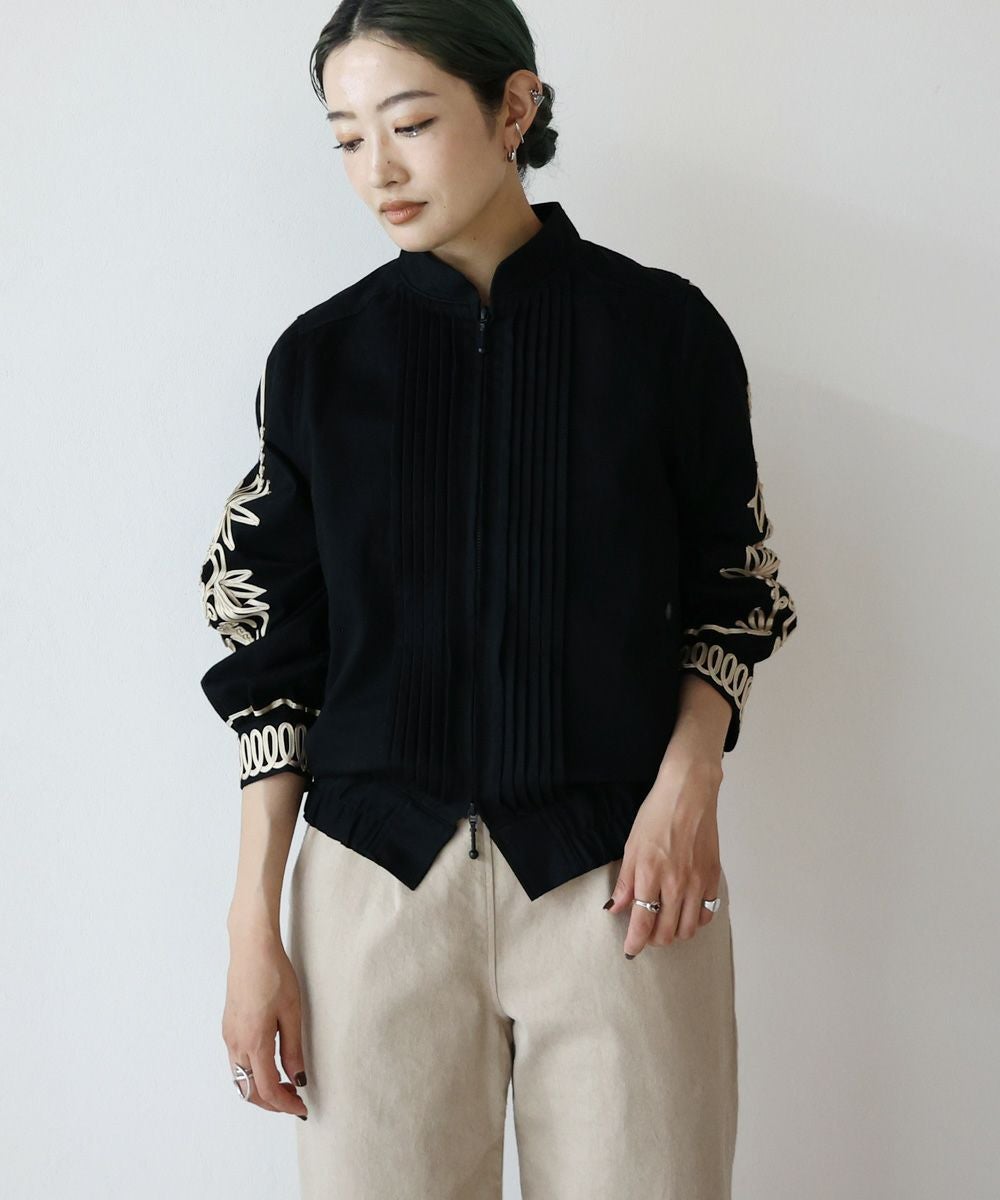 JAPAN DENIM(ジャパンデニム)】 LOKITHO _ CODE EMBROIDERY BLOUSON