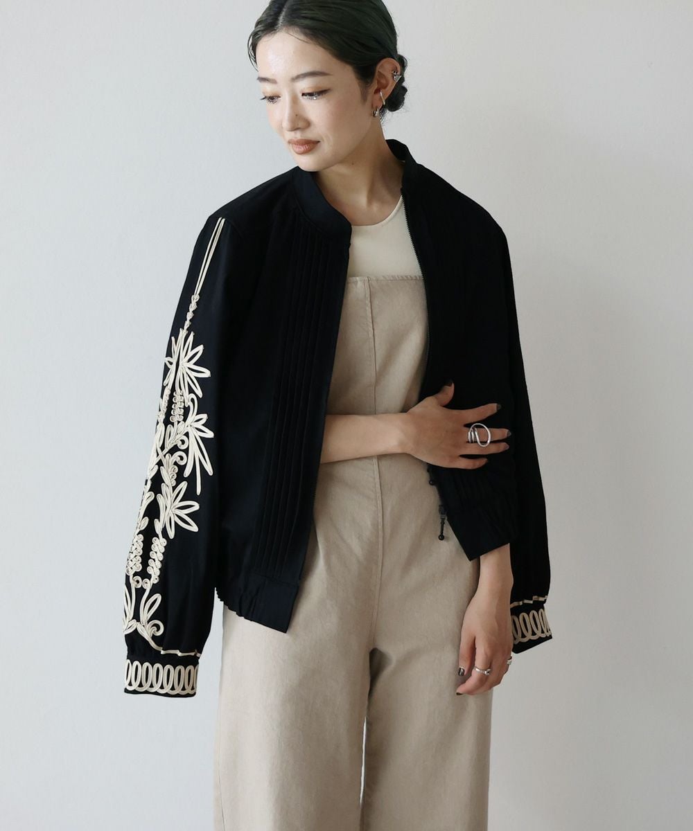 ジャケット・アウター LOKITHO CODE EMBROIDERY BLOUSON LOKITHO(ロキト)】 PARIGOT(パリゴ)別注 Code Embroidery Fur Blouson