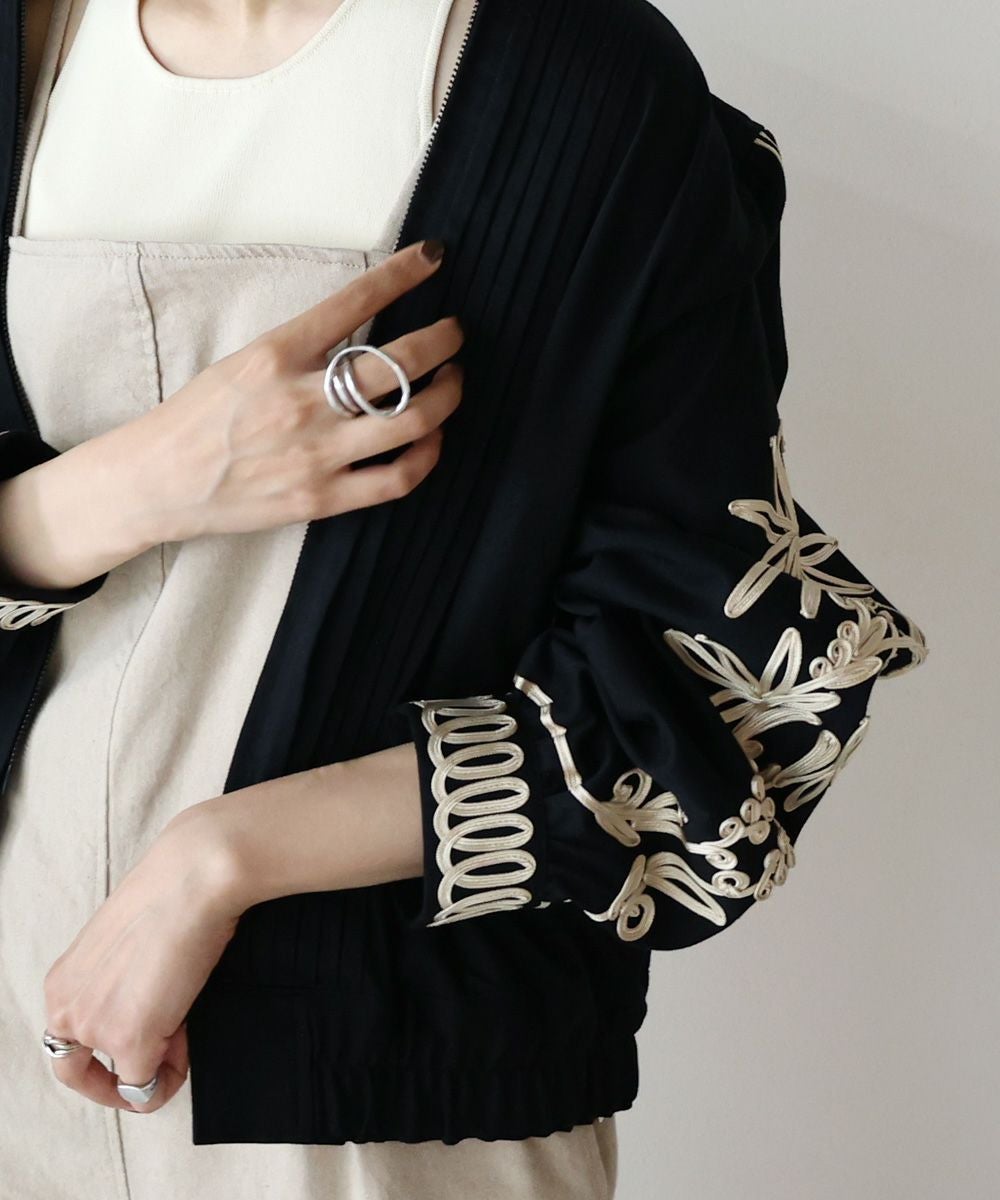 JAPAN DENIM(ジャパンデニム)】 LOKITHO _ CODE EMBROIDERY BLOUSON