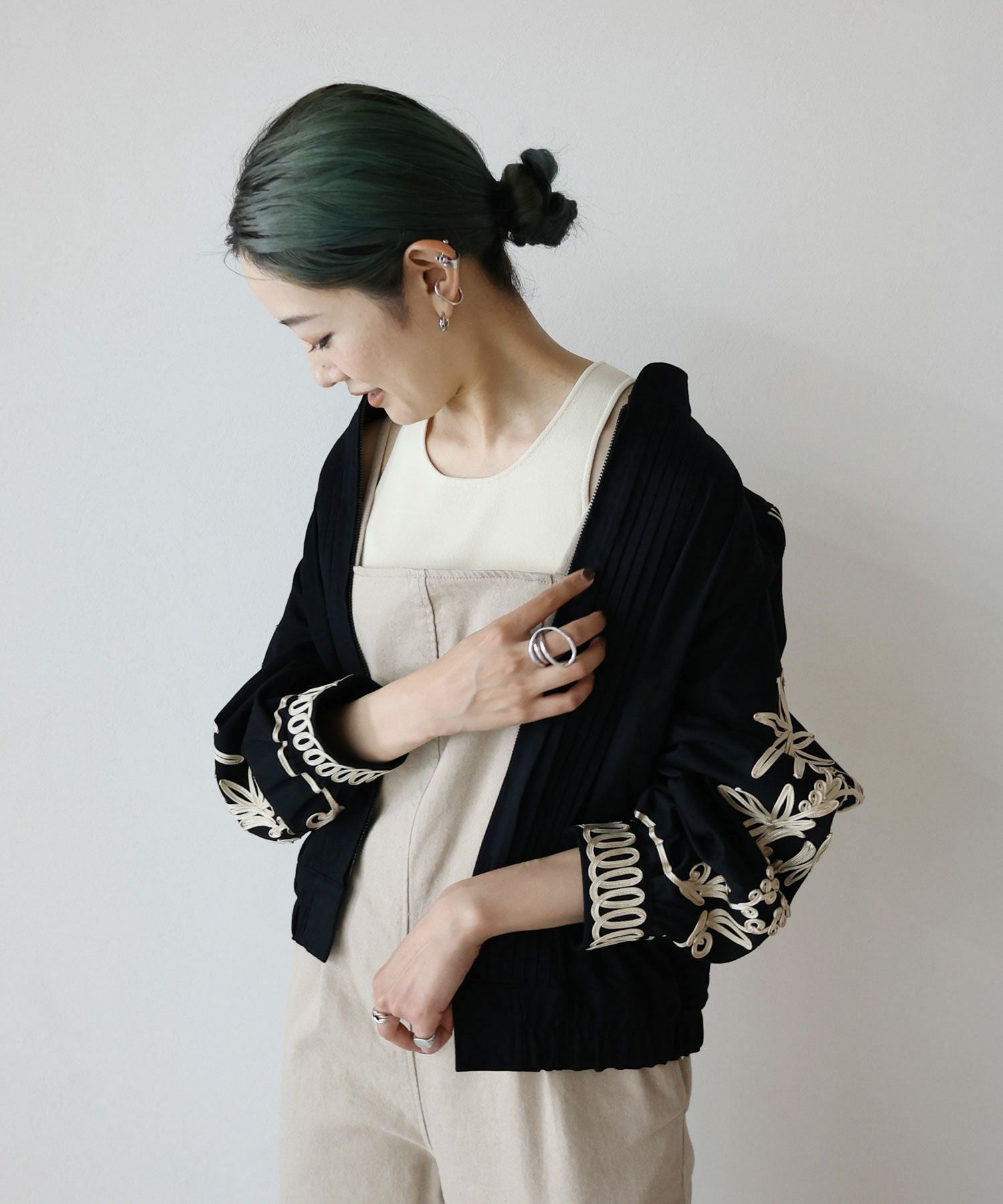 ジャケット・アウター LOKITHO CODE EMBROIDERY BLOUSON CODE EMBROIDERY BLOUSON | JapanDenim ENglish