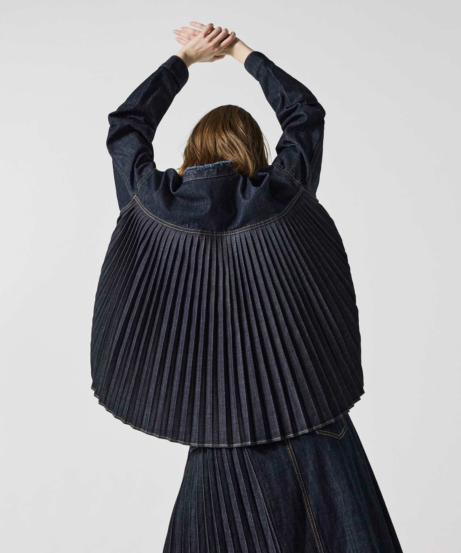 JAPAN DENIM(ジャパンデニム)】 EZUMI _ BACK PLEATS DENIM JACKET