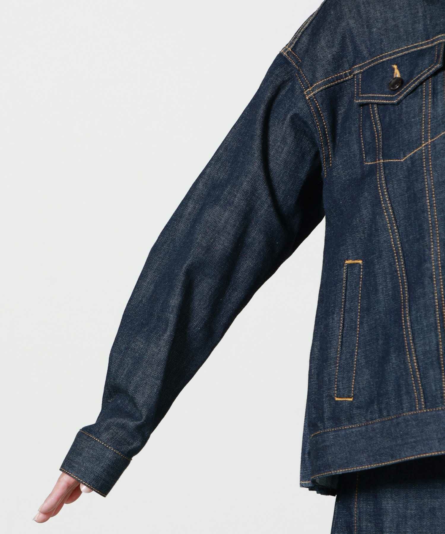 JAPAN DENIM(ジャパンデニム)】 EZUMI _ BACK PLEATS DENIM JACKET