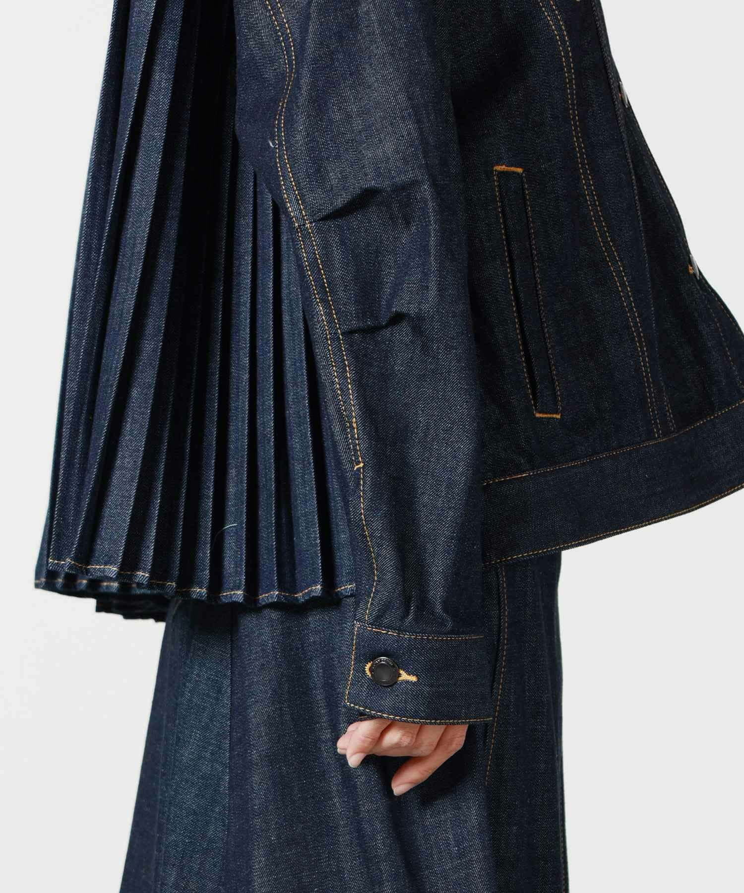 JAPAN DENIM(ジャパンデニム)】 EZUMI _ BACK PLEATS DENIM JACKET