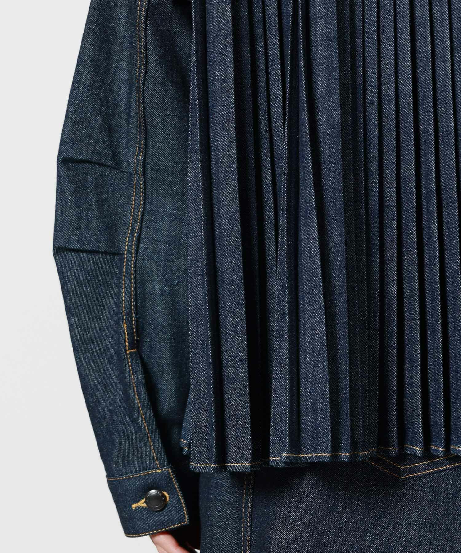JAPAN DENIM(ジャパンデニム)】 EZUMI _ BACK PLEATS DENIM JACKET