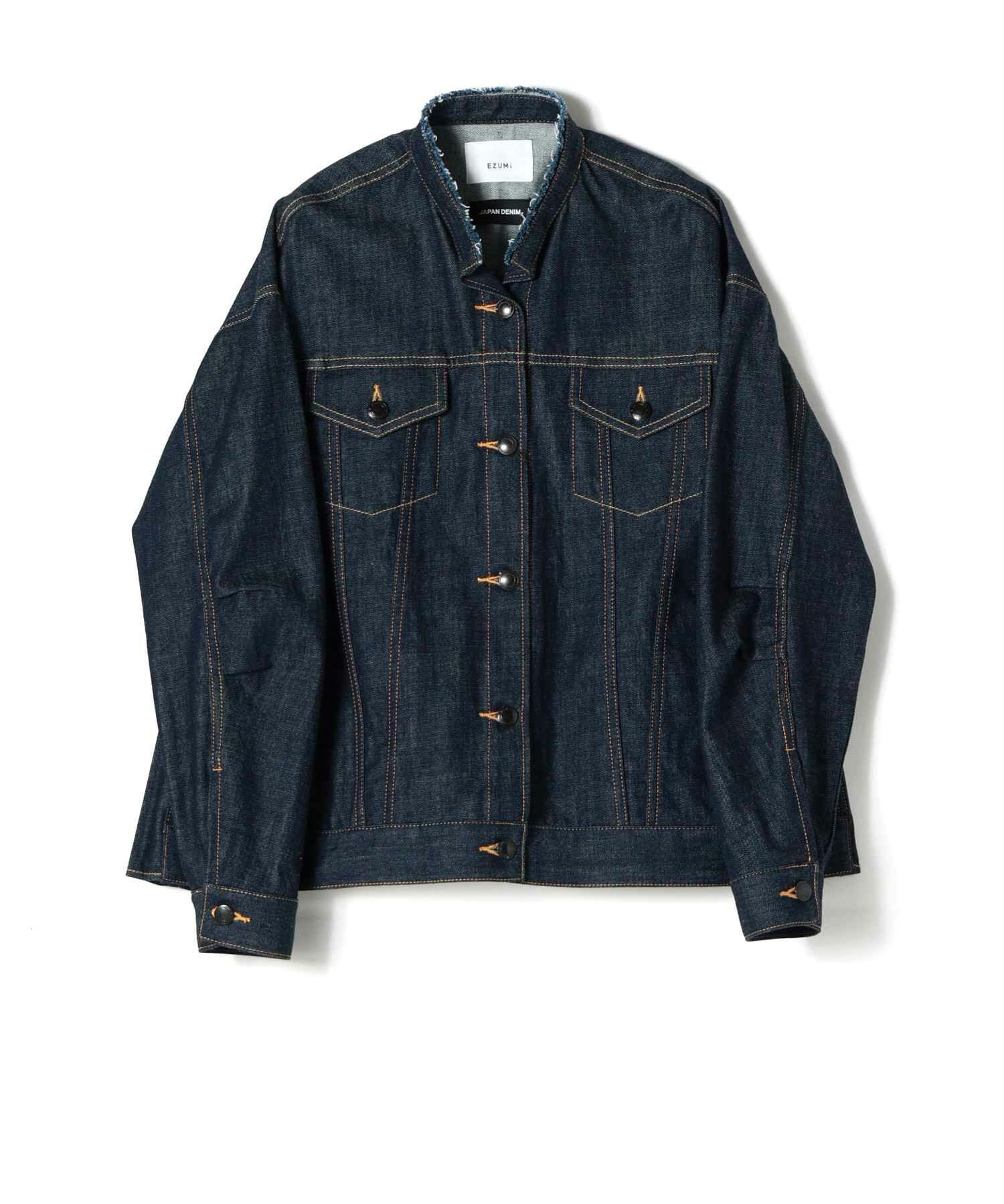 JAPAN DENIM(ジャパンデニム)】 EZUMI _ BACK PLEATS DENIM JACKET