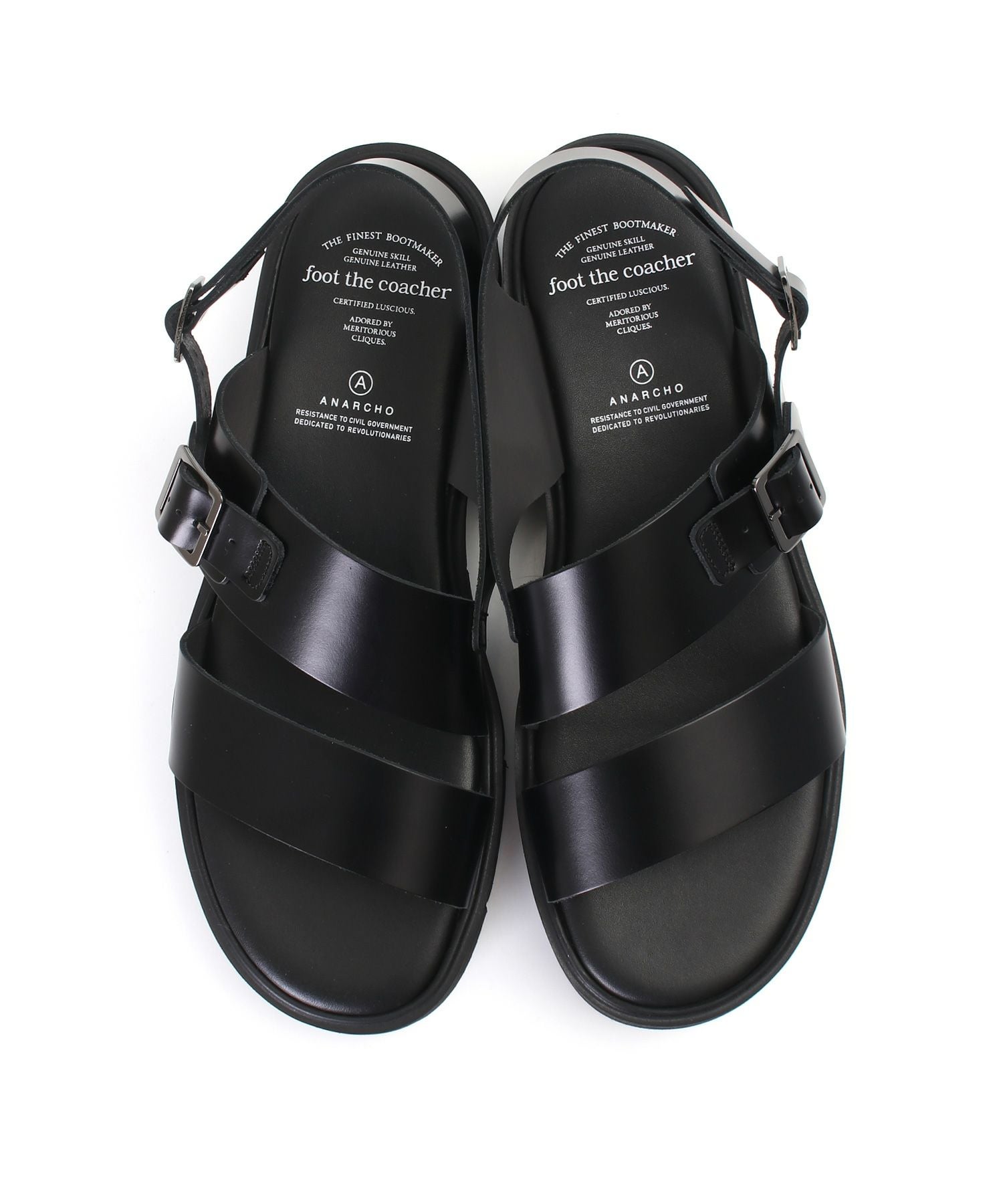 foot the coacher(フットザコーチャー)】 SS BELT SANDAL｜PARIGOT