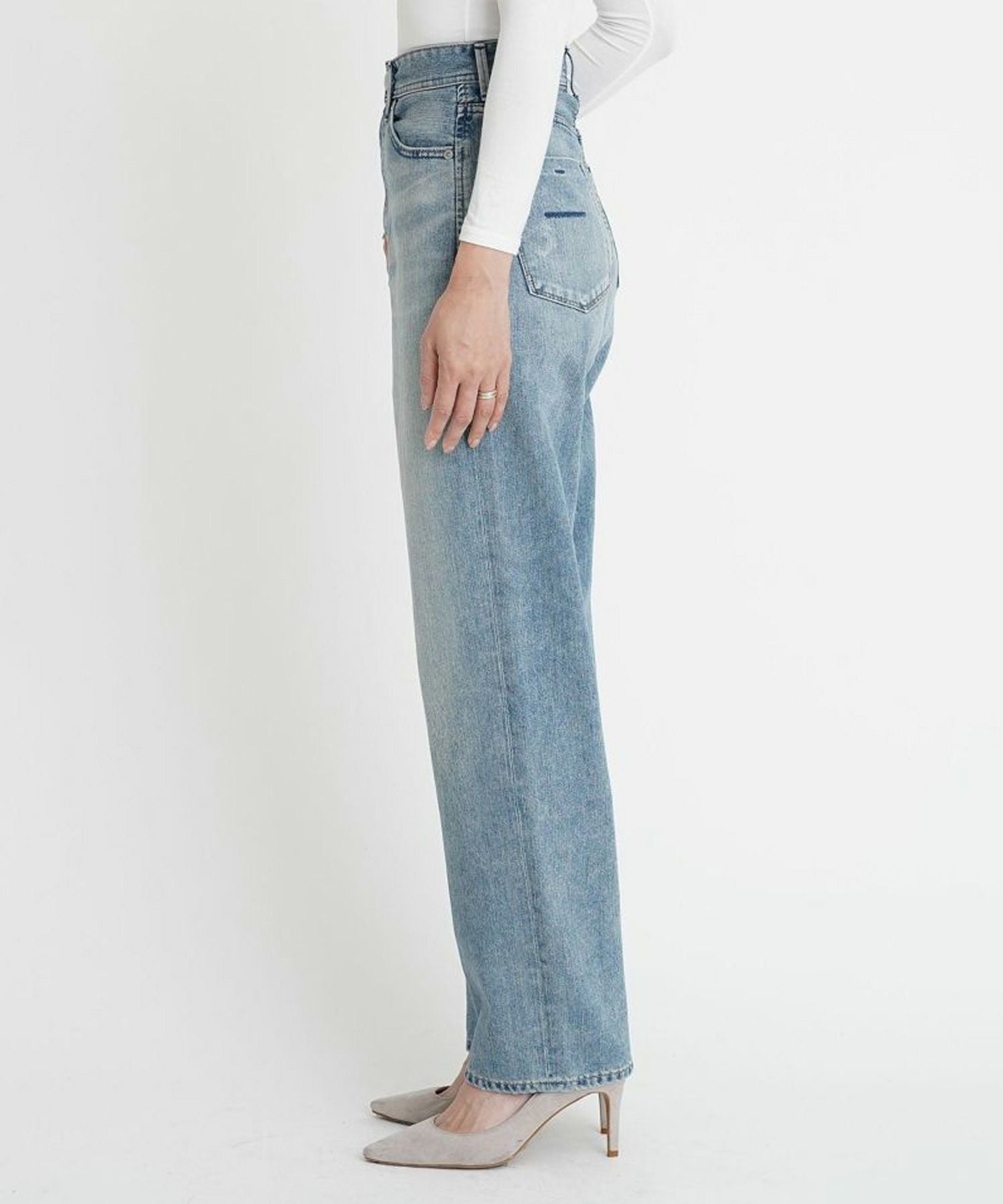 YANUK(ヤヌーク)】 Trick Really Light ボーイズストレート LEA