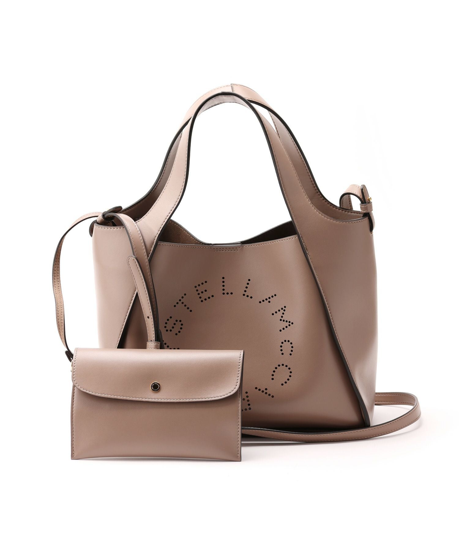 STELLA McCARTNEY(ステラ マッカートニー)】 ロゴ クロスボディ トート