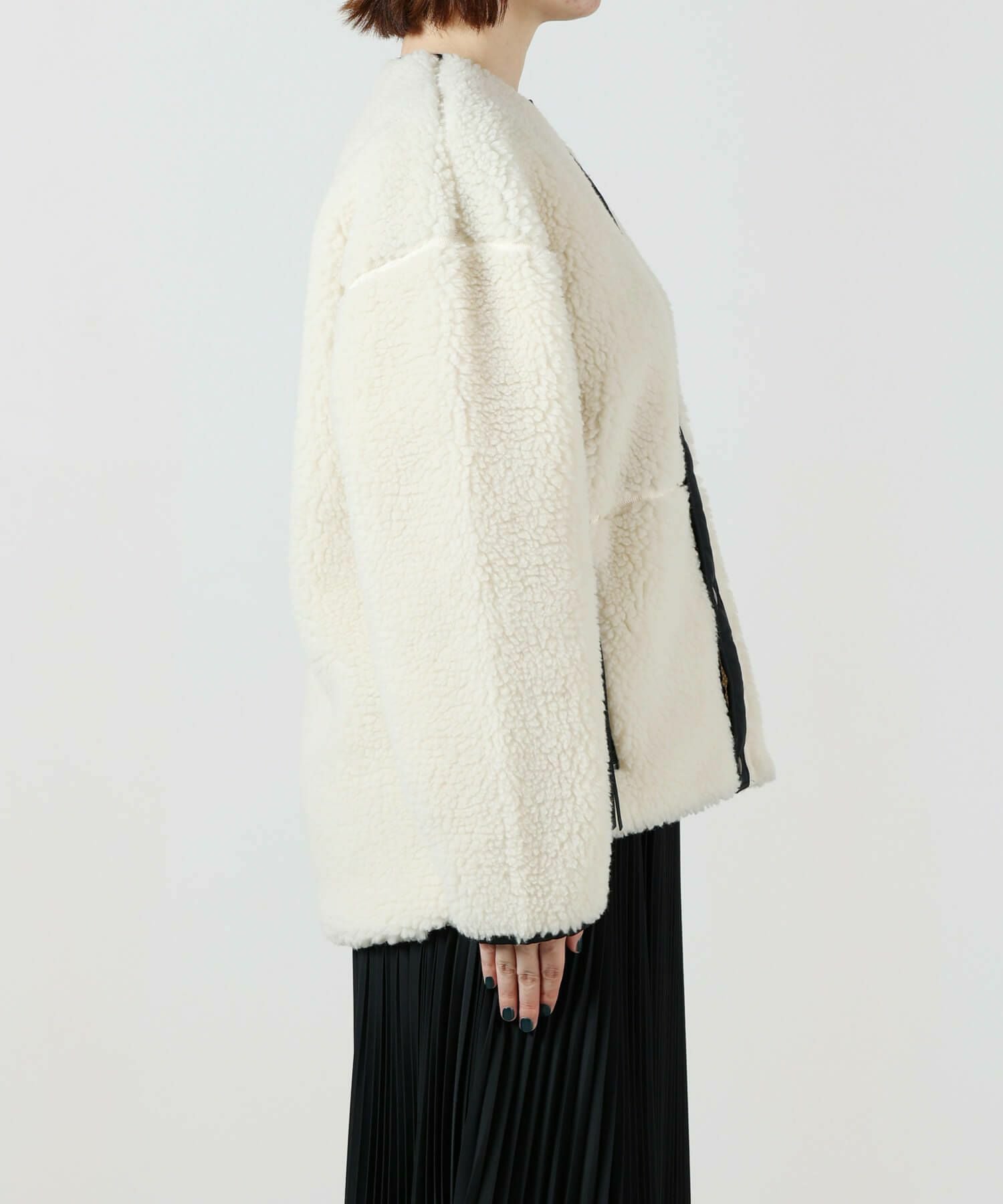 HYKE(ハイク)】 FAUX SHEARLING JACKET｜PARIGOT ONLINE（パリゴ