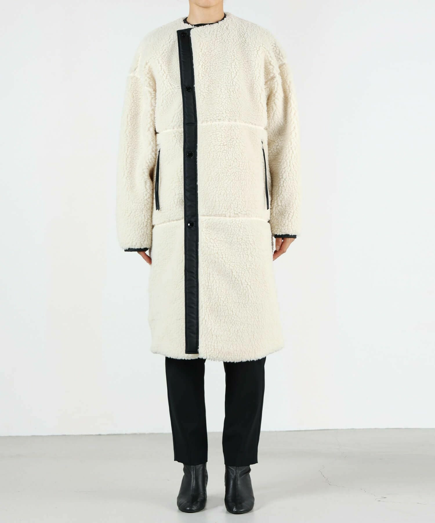 HYKE(ハイク)】 FAUX SHEARLING COAT｜PARIGOT ONLINE（パリゴオンライン）