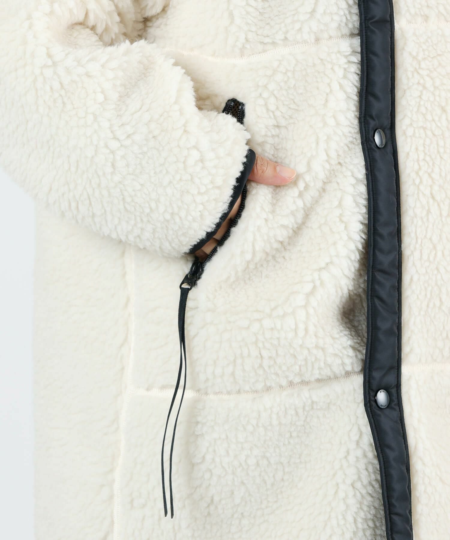 HYKE(ハイク)】 FAUX SHEARLING COAT｜PARIGOT ONLINE（パリゴオンライン）