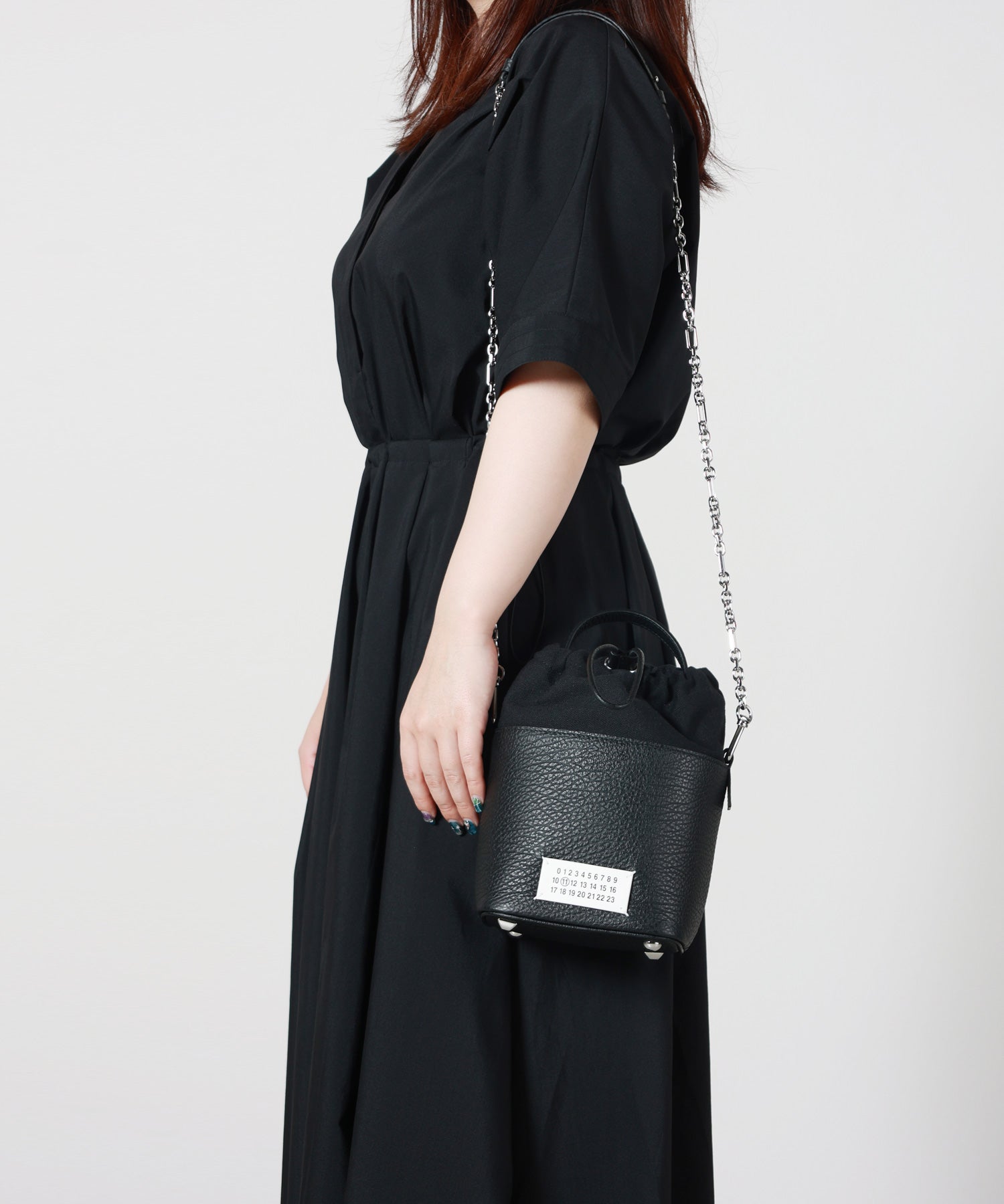 メゾンマルジェラ　5AC バケット　ブラック Maison Margiela(メゾンマルジェラ)】 5AC BUCKET SMALL｜PARIGOT