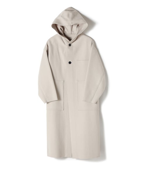 MELTON HOODED WORK COAT WOMEN(レディース)