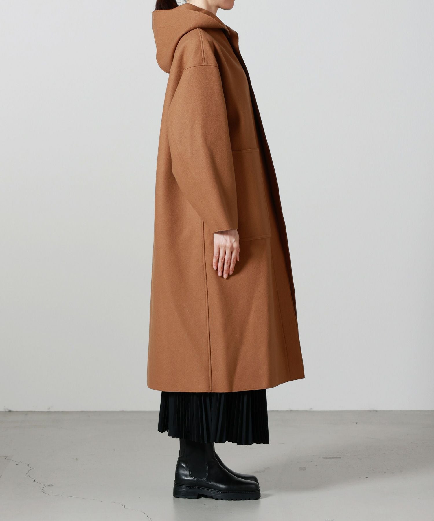 HYKE(ハイク)】 MELTON HOODED WORK COAT｜PARIGOT ONLINE（パリゴ