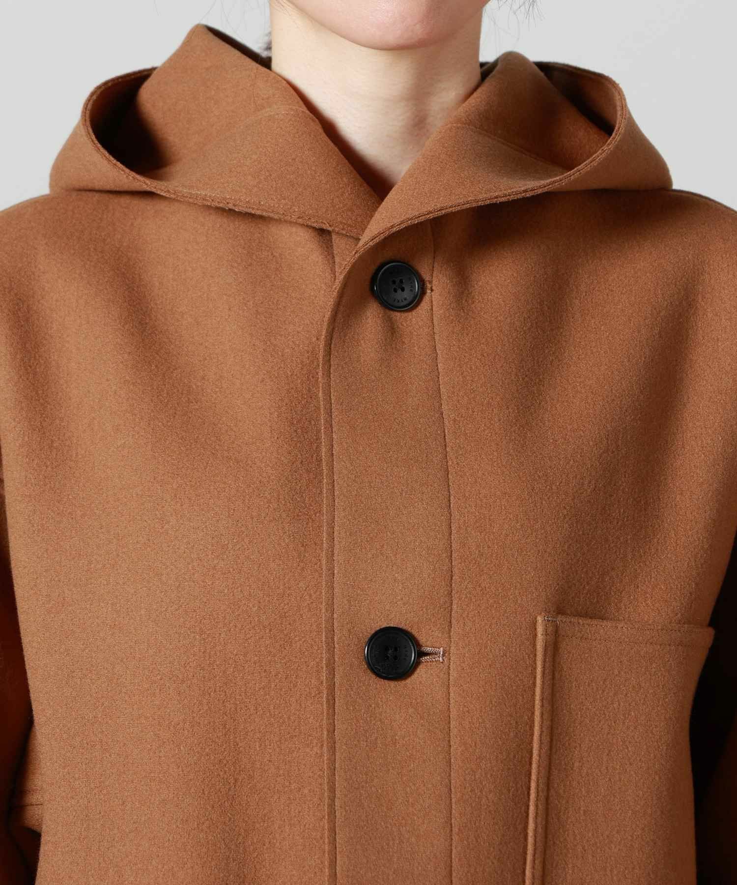 HYKE(ハイク)】 MELTON HOODED WORK COAT｜PARIGOT ONLINE（パリゴ