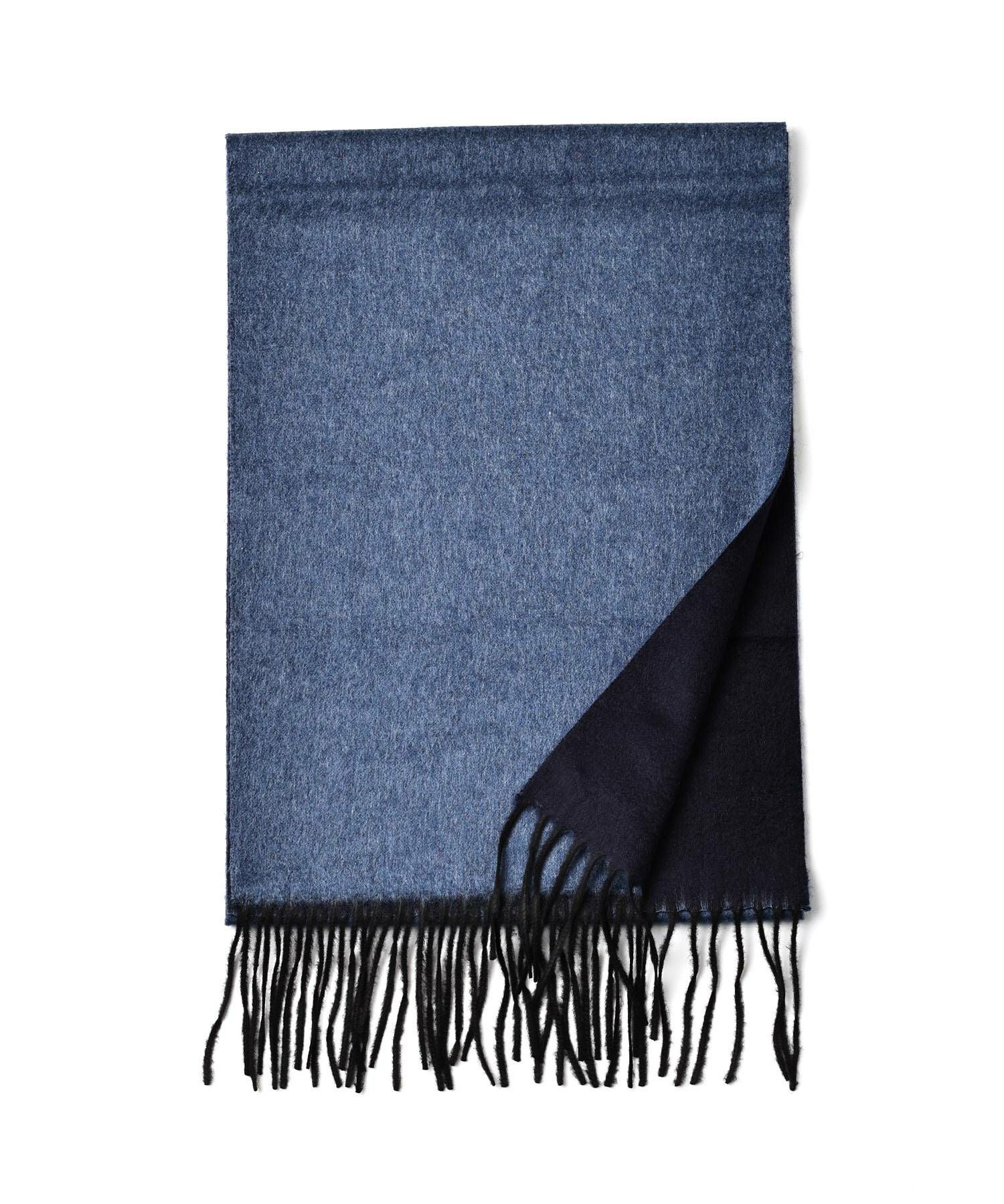 PIACENZA(ピアツェンツァ)】 シルクカシミヤバイカラーマフラー