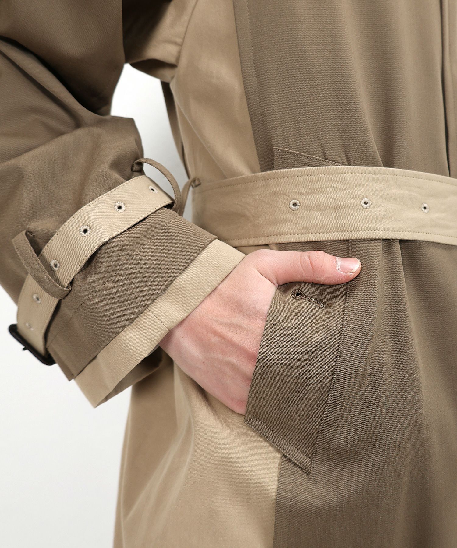 YOKE(ヨーク)】Broken Bal Collar Coat｜PARIGOT ONLINE（パリゴ