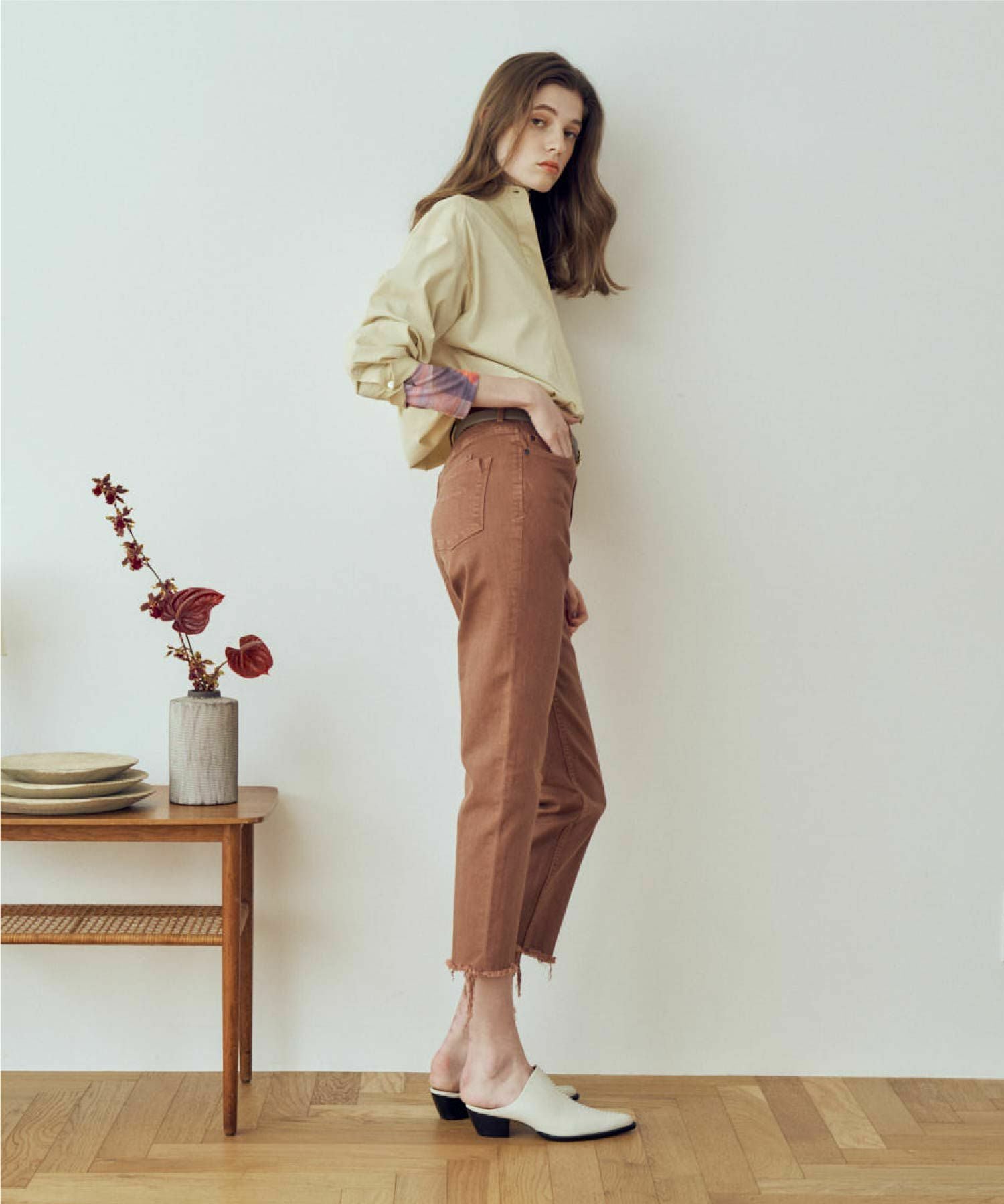 YANUK(ヤヌーク)】 ハイウエストストレート ANNETTE｜PARIGOT ONLINE