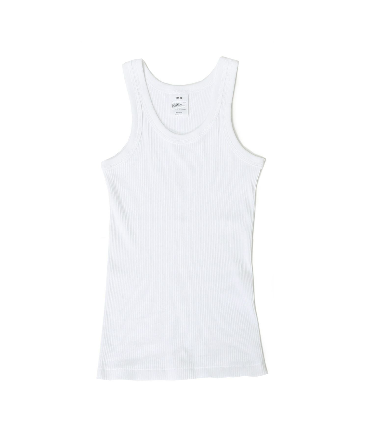 HYKE ハイク タンクトップ CREW NECK TANK TOP-クルーネックタンクトップ-HYKE（ハイク）通販| st