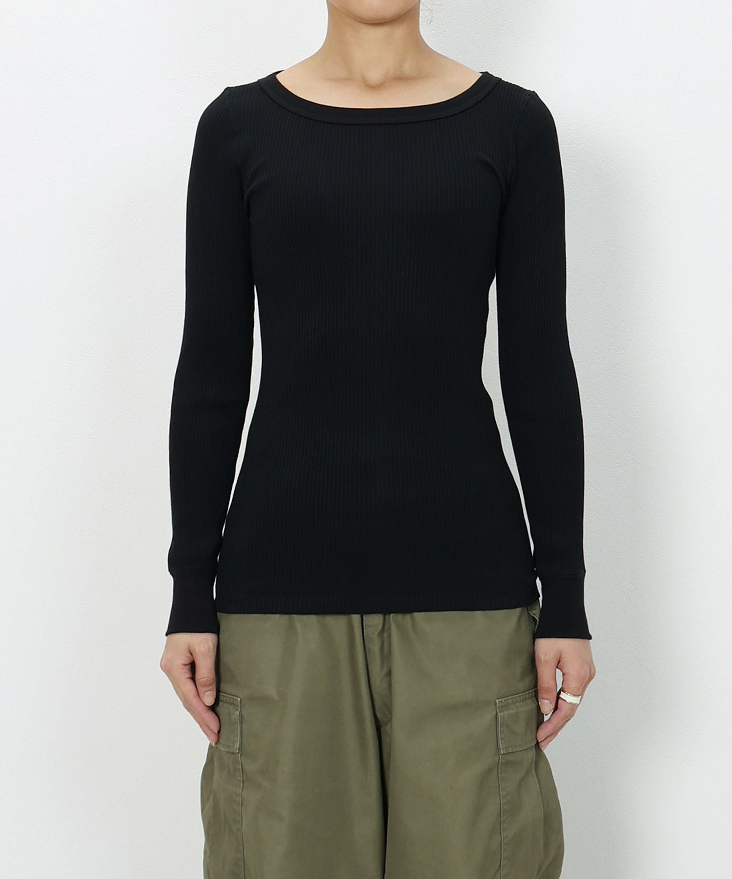 HYKE(ハイク)】 LONG-SLV TEE｜PARIGOT ONLINE（パリゴオンライン）