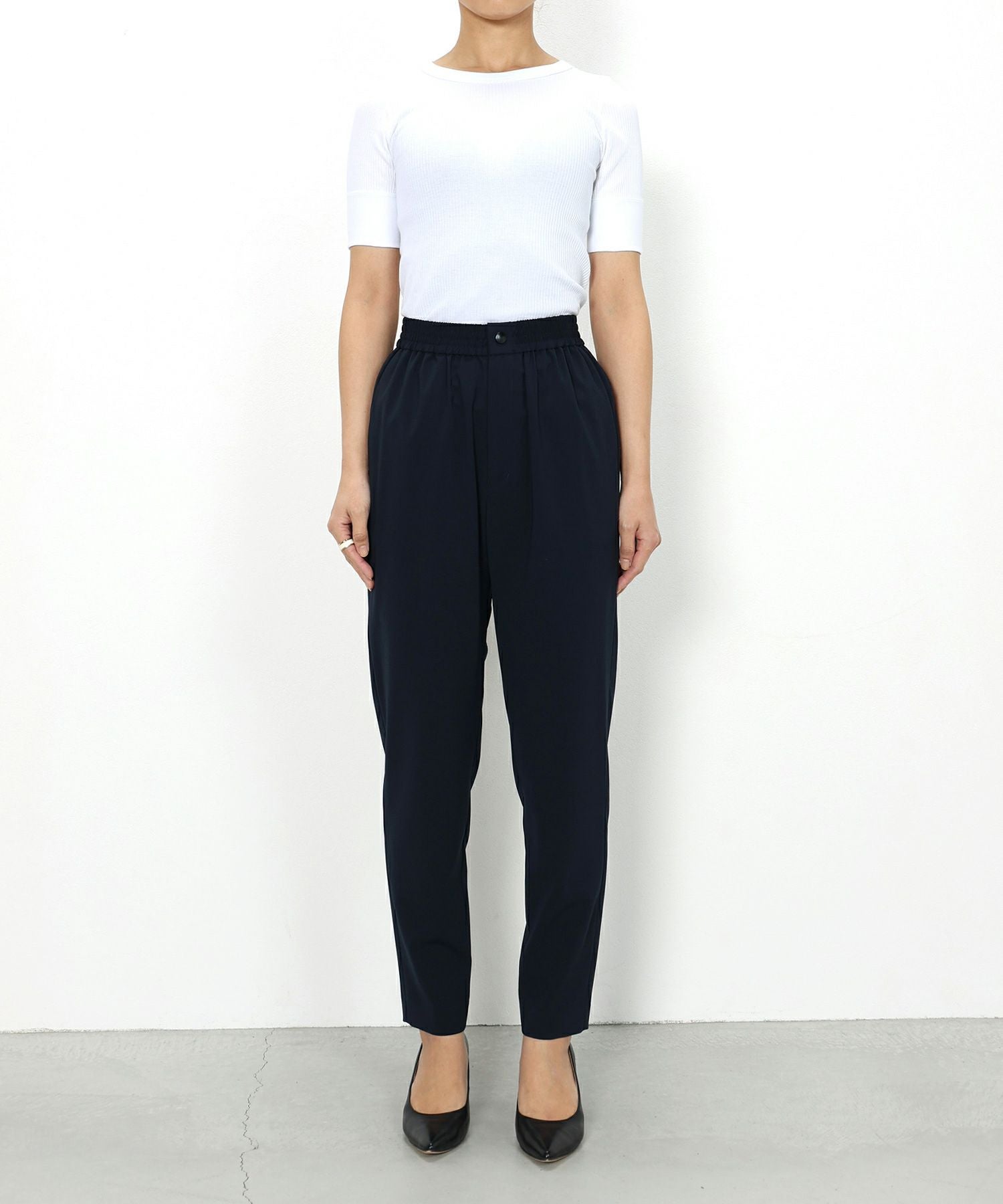 HYKE(ハイク)】 ≪Genderless≫ STRETCH TAPERED PANTS｜PARIGOT