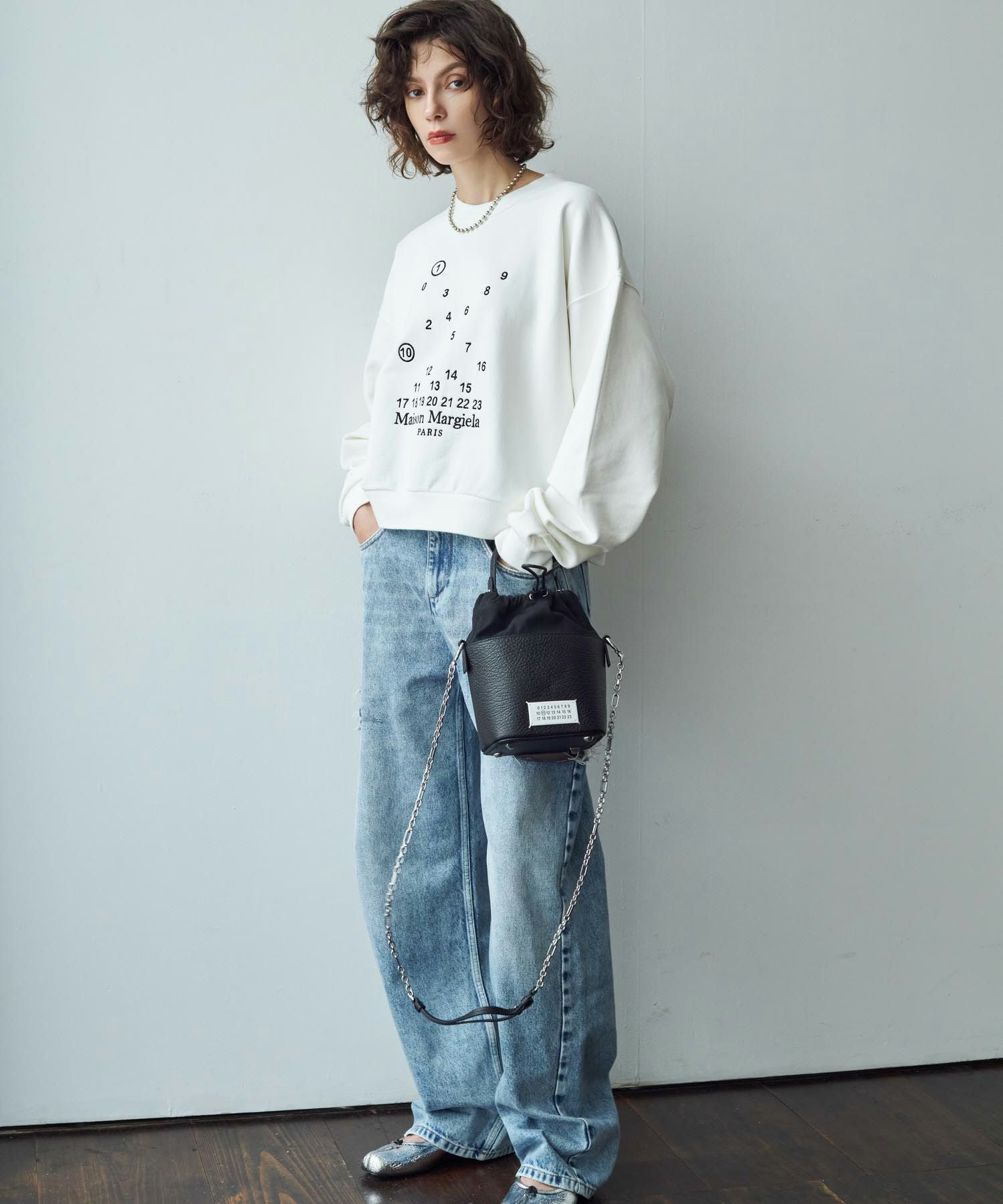 Maison Margiela(メゾンマルジェラ)】 デニムジーンズ スラッシュ