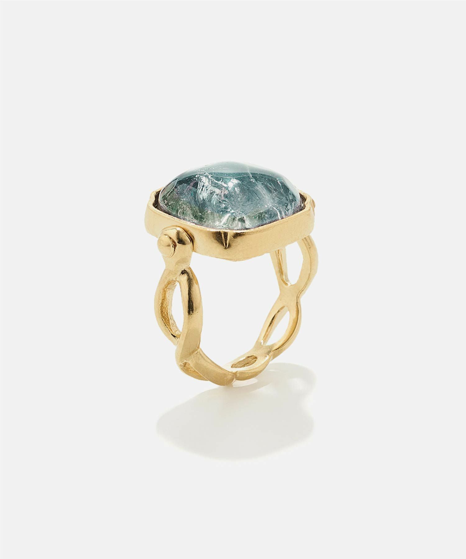 C*y様 GOOSSENS PARIS CABOCHONSQUAREリング グリ GOOSSENS PARIS（グーセンスパリ） リング Cabochons squared ring