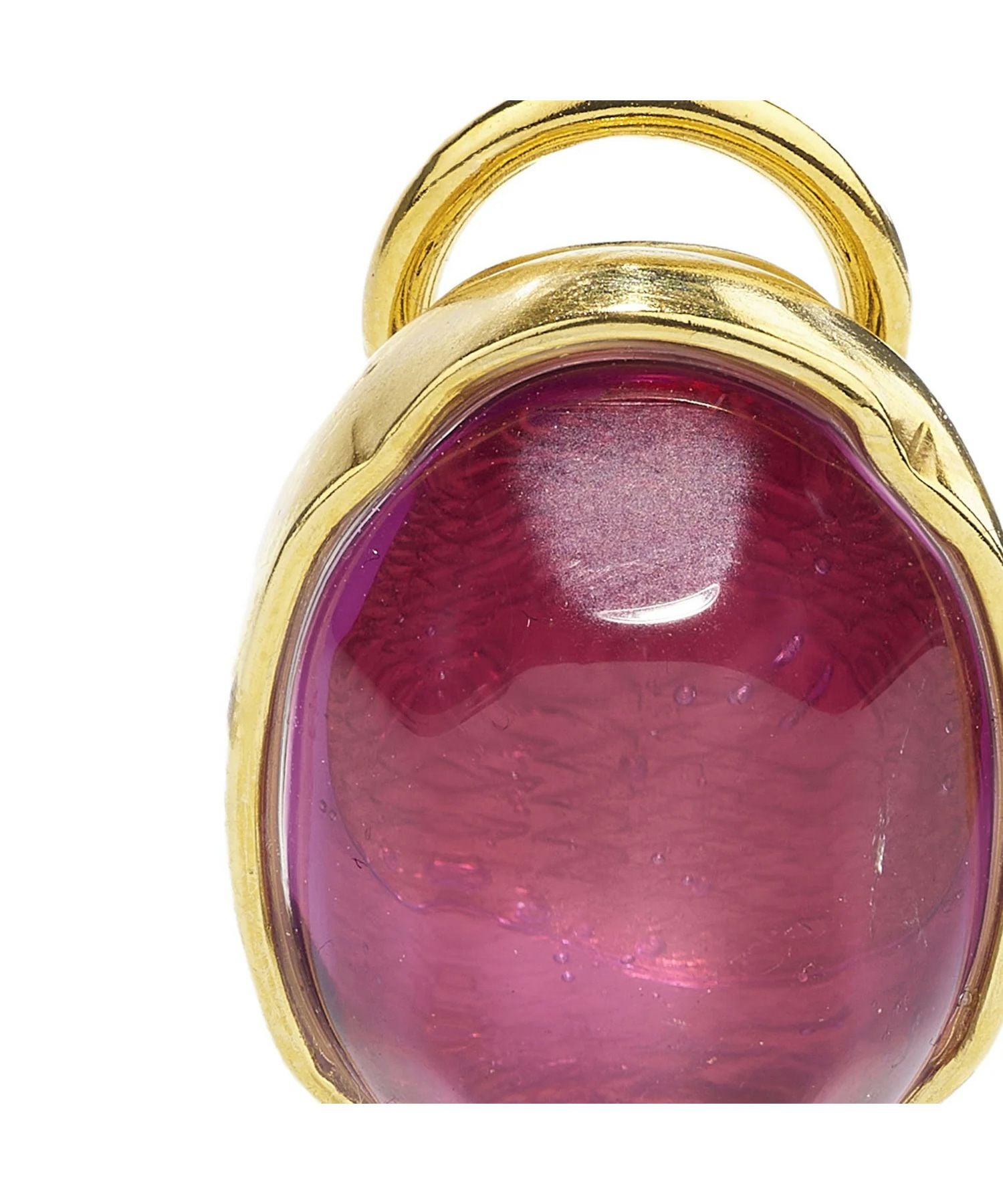 GOOSSENS Paris(ゴッサンスパリ)】 Cabochonstwo pendants earrings