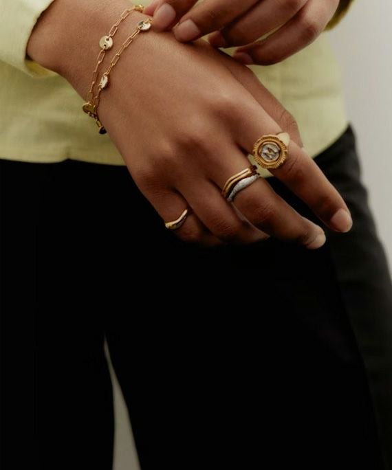 MARIA BLACK(マリアブラック)】 Vayu Ring Gold HP｜PARIGOT ONLINE