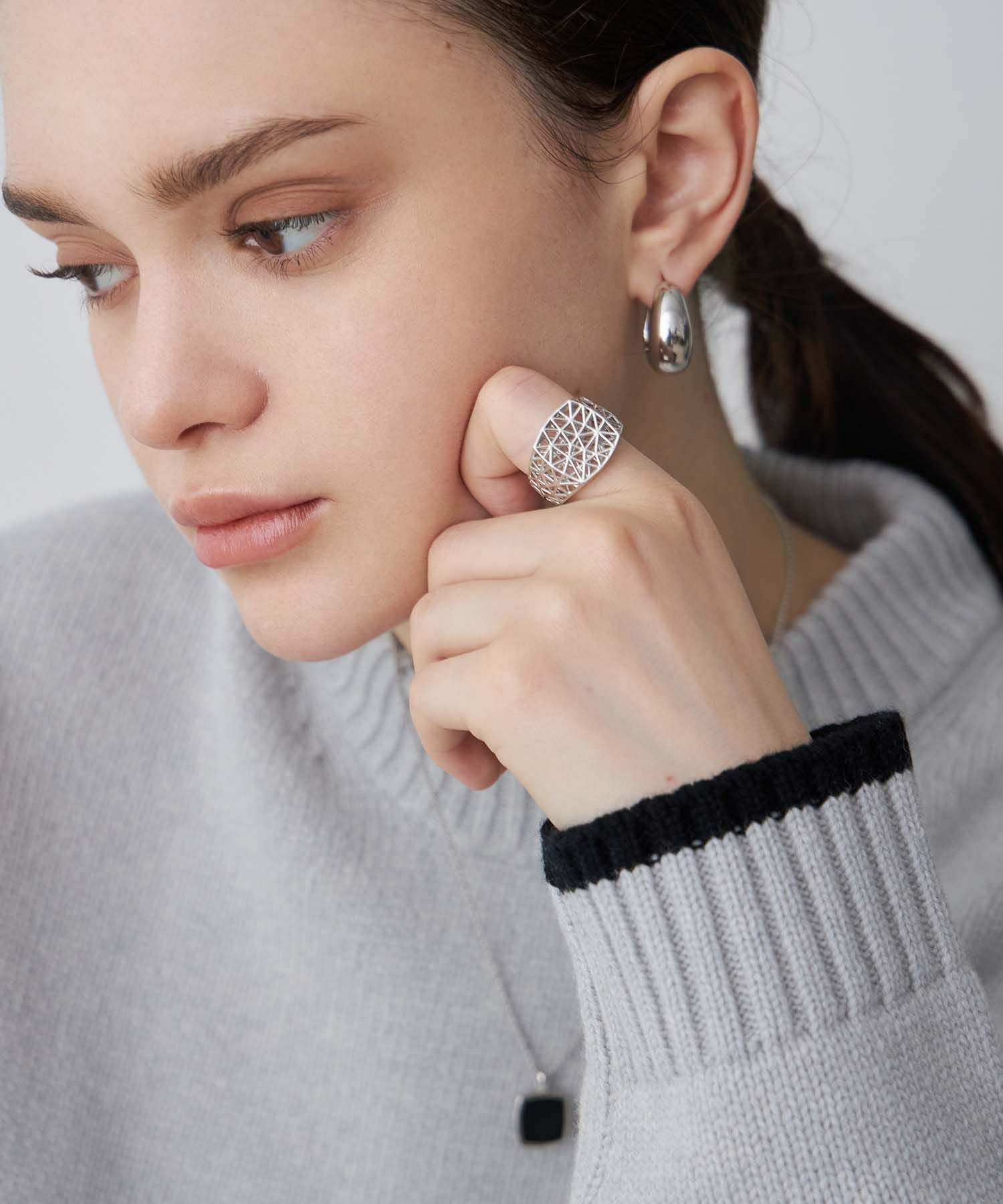 TOM WOOD(トムウッド)】 Mesh リング｜PARIGOT ONLINE（パリゴオンライン）