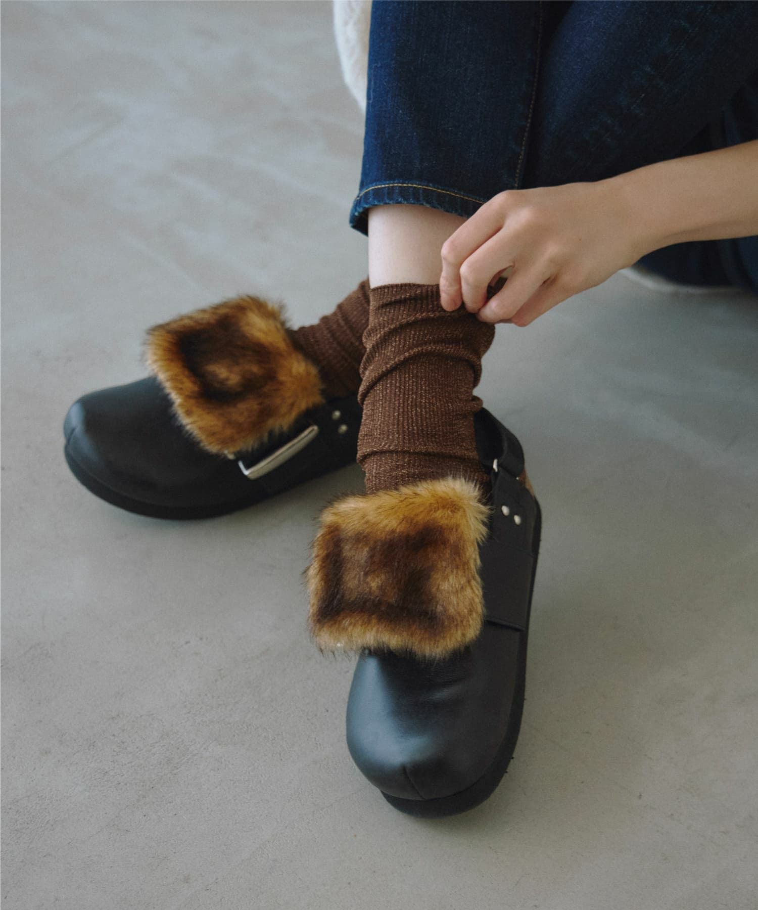 MARCOMONDE(マルコモンド)】 glitter tabi socks 20｜PARIGOT ONLINE