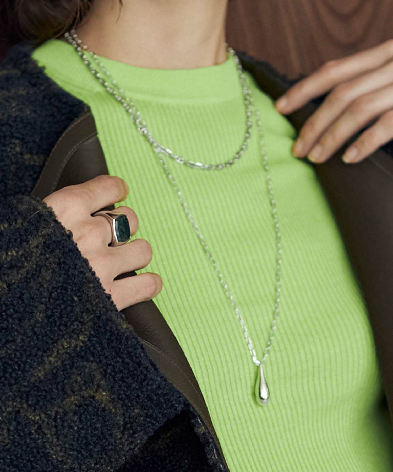 Rieuk(リューク)】 Icicle Pearl Necklace｜PARIGOT ONLINE（パリゴ
