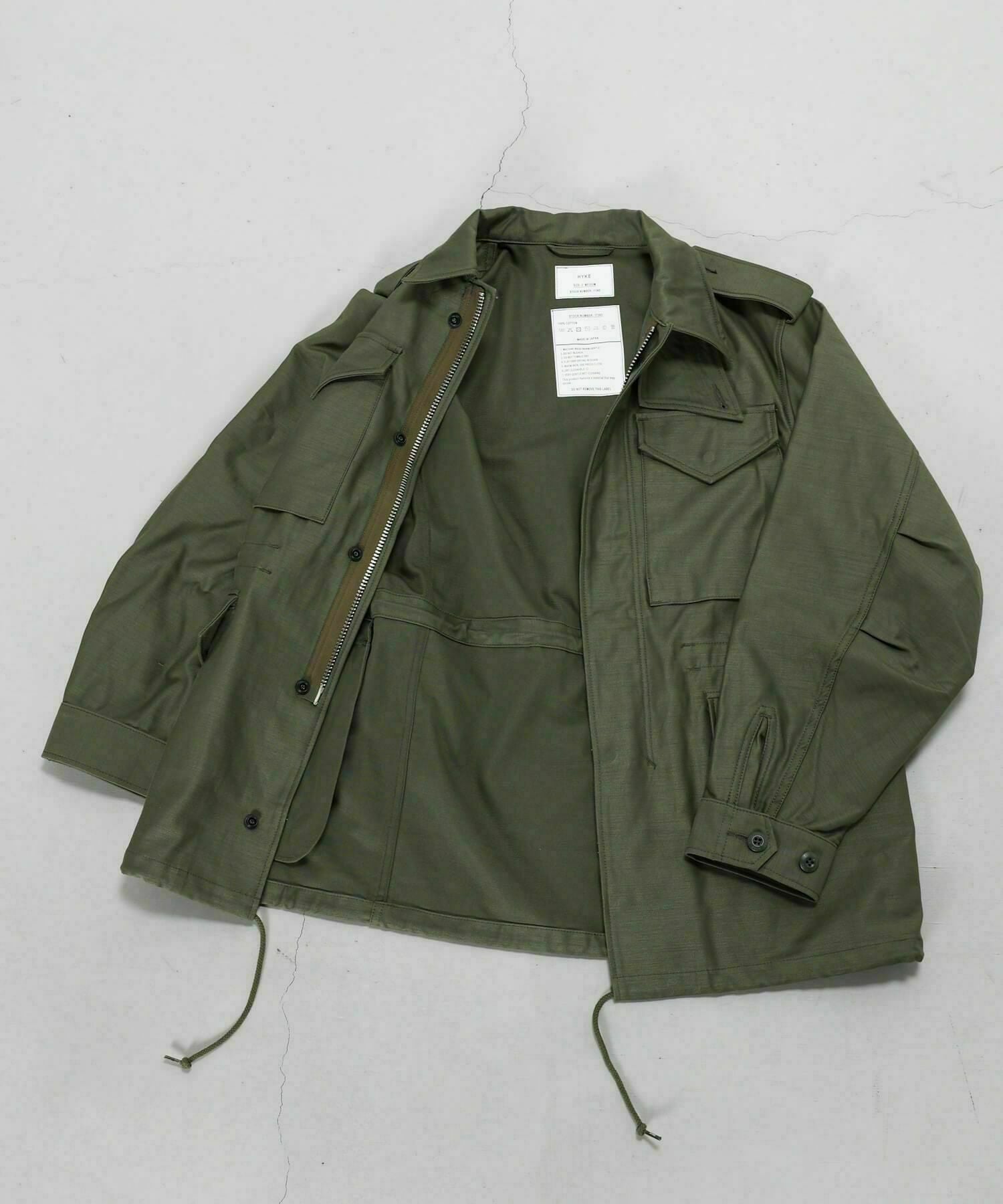 HYKE(ハイク)】≪GENDERLESS≫TYPE M-51 FIELD JACKET｜PARIGOT ONLINE