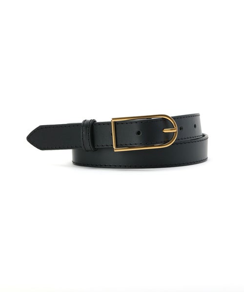 MAISON BOINET ゴールドバックルレザーベルト
