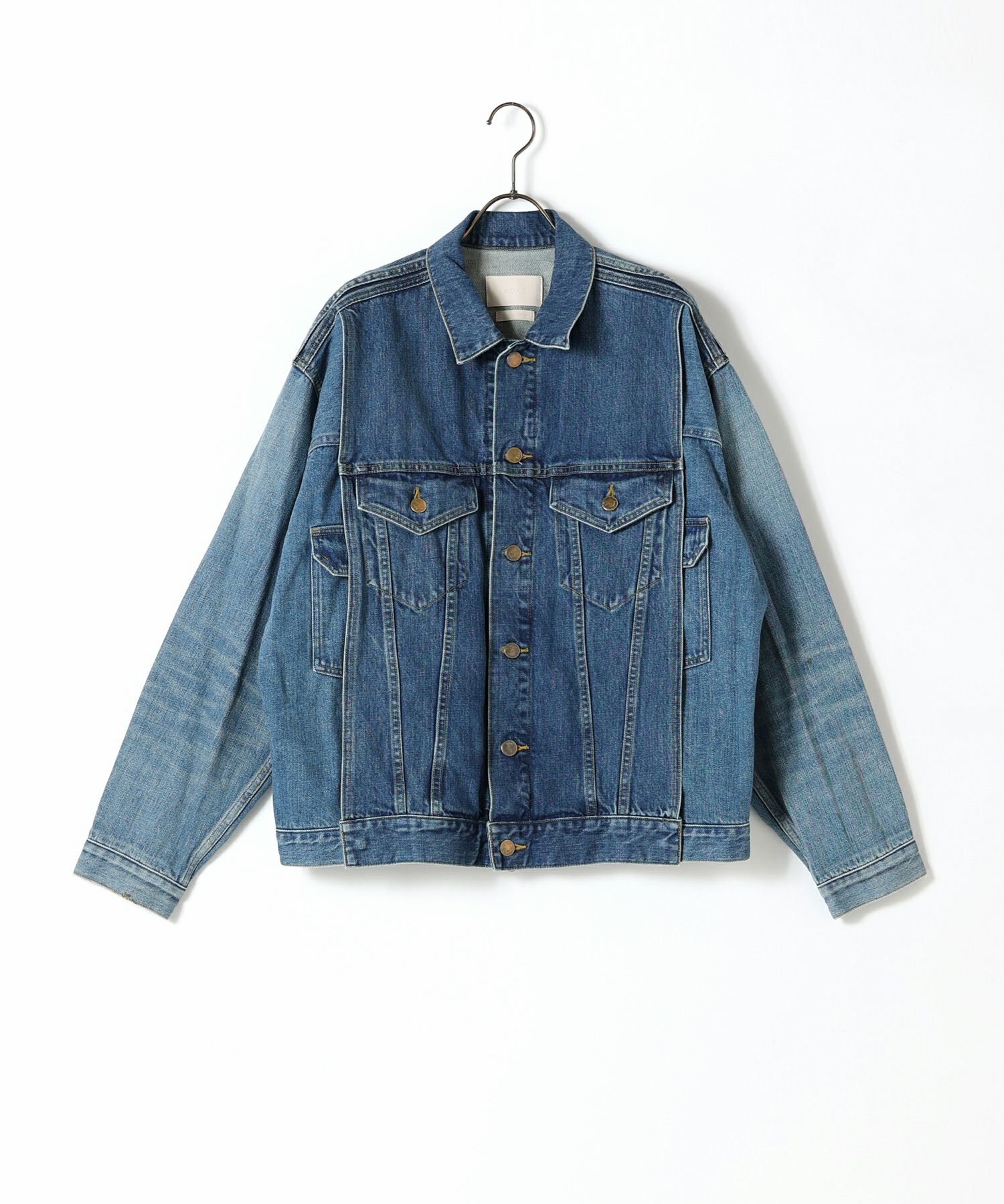 YOKE(ヨーク)】BLEACHED 3GEN DENIM TRUCKER JACKET｜PARIGOT ONLINE