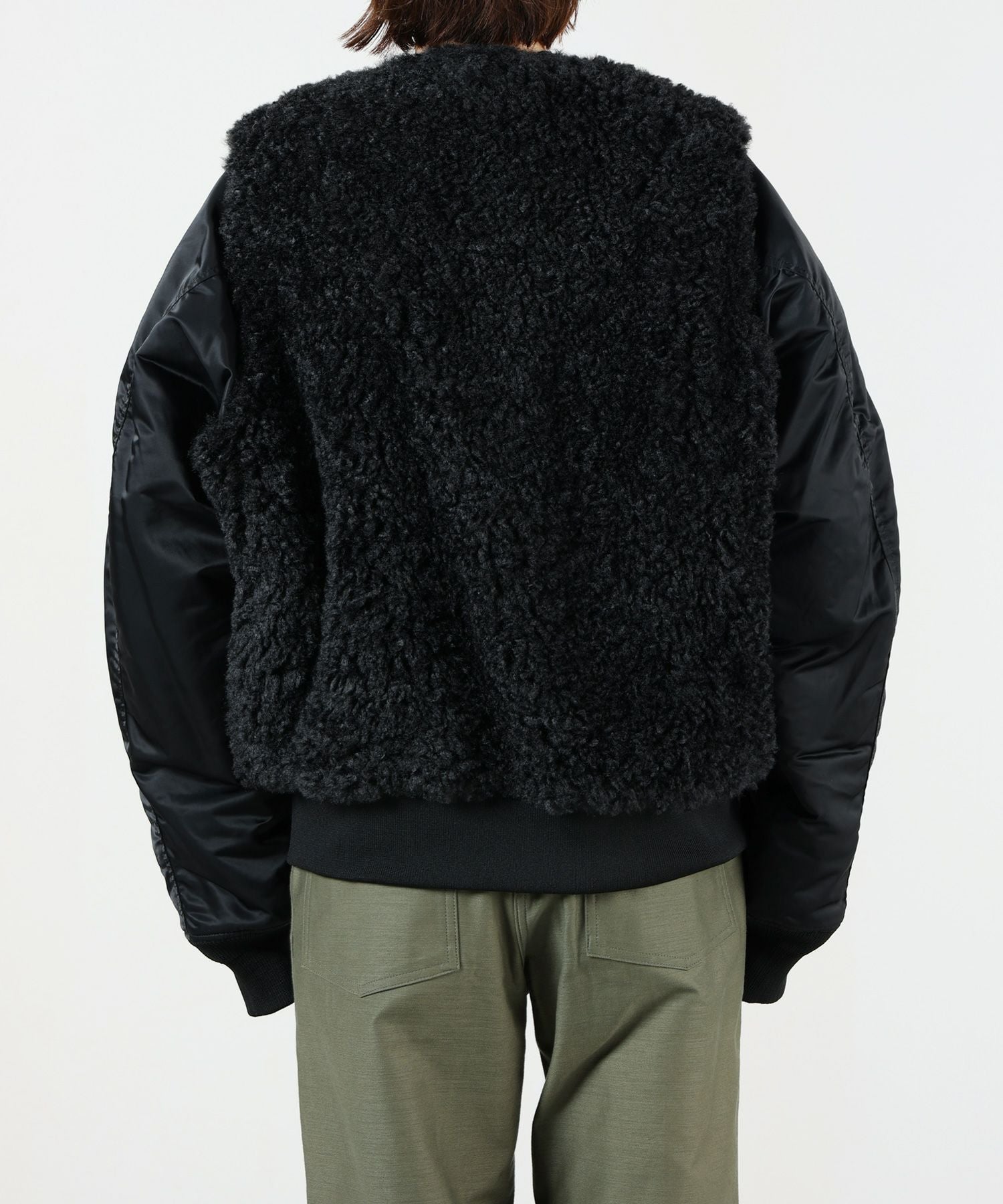 HYKE(ハイク)】FAUX SHEARLING TYPE MA-1｜PARIGOT ONLINE（パリゴ