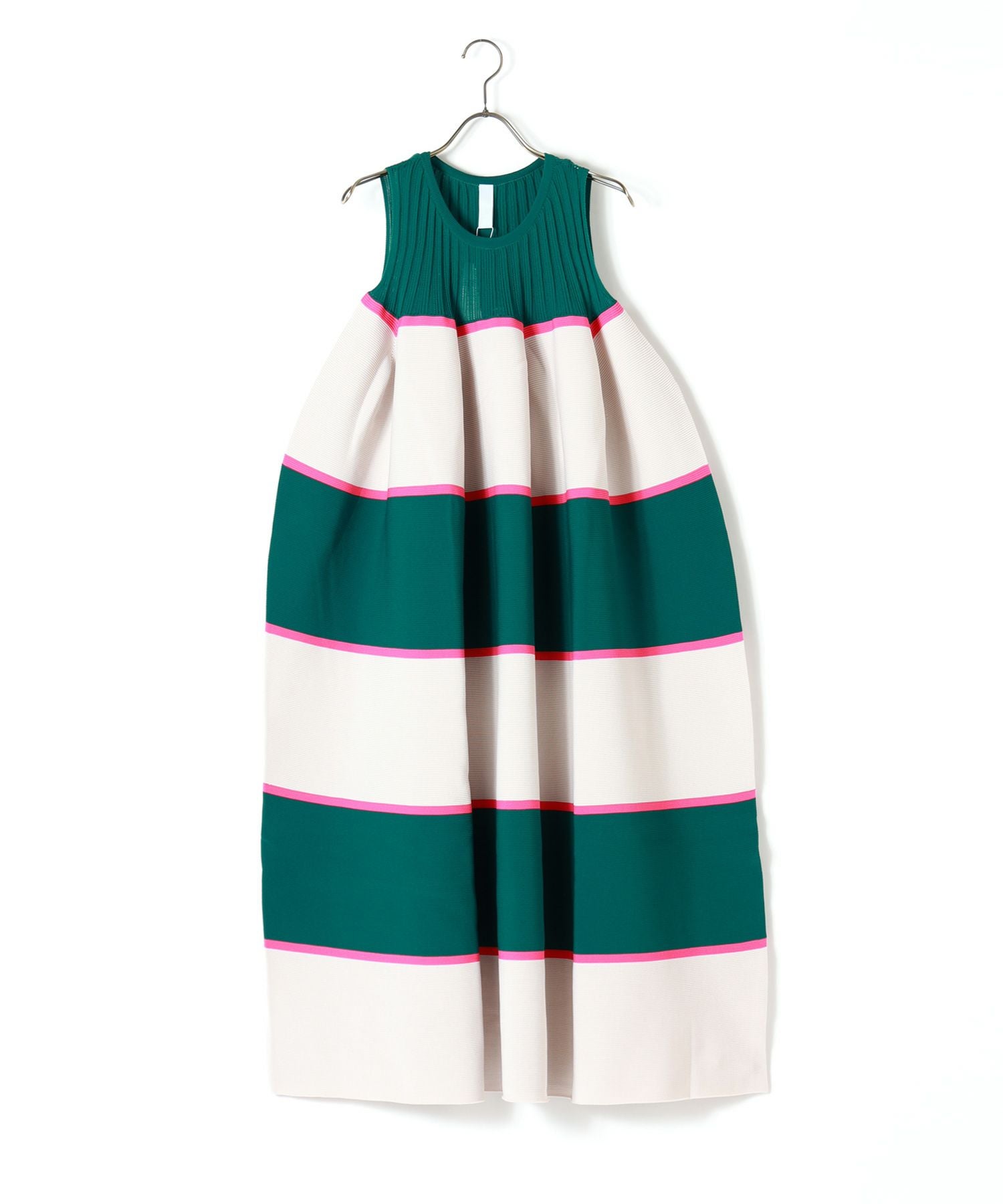 CFCL(シーエフシーエル)】 POTTERY SLEEVELESS BUST FLARE DRESS