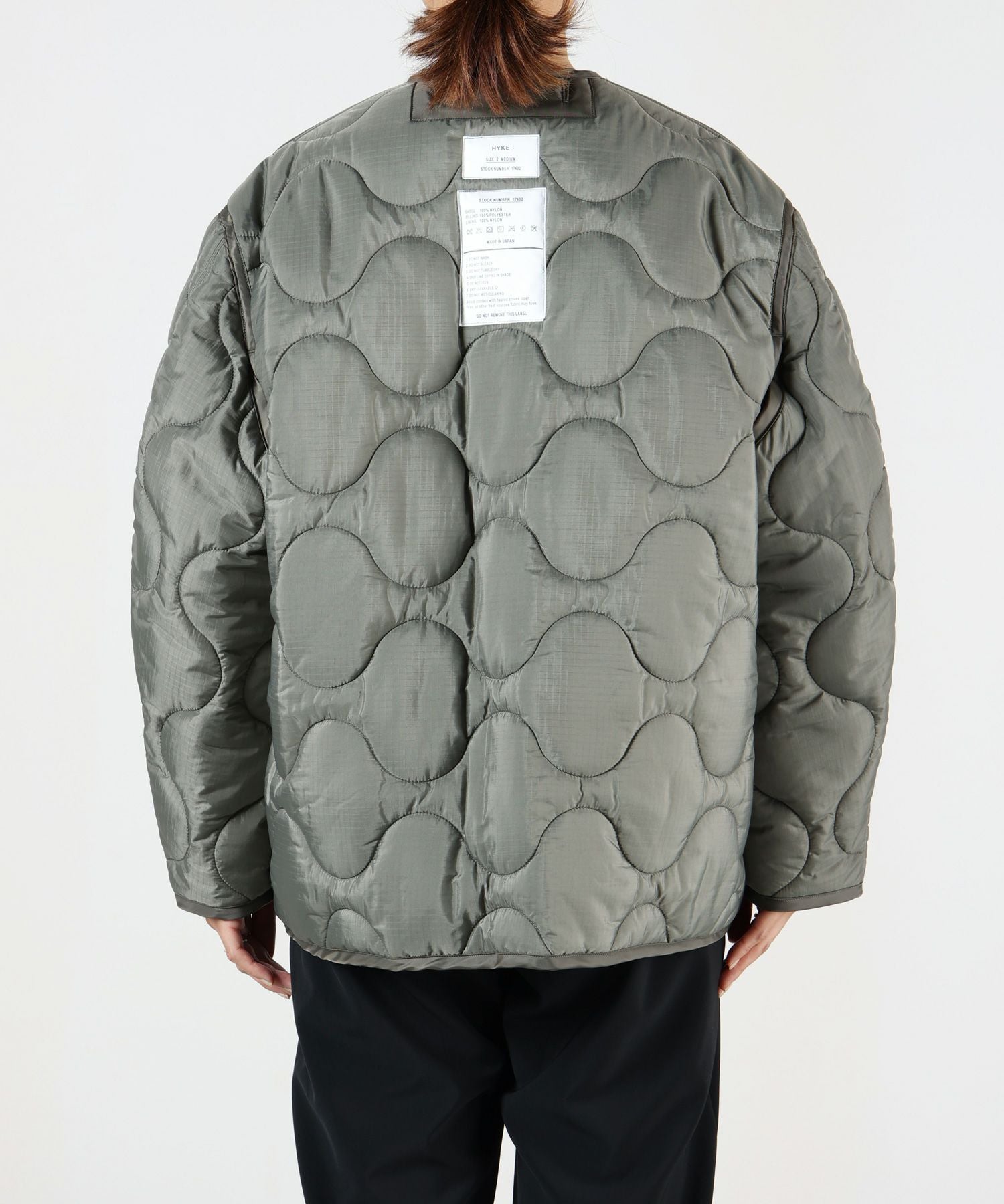 hyke ハイク　キルティングジャケット HYKE QUILTING JACKET – COLDBECK ONLINE