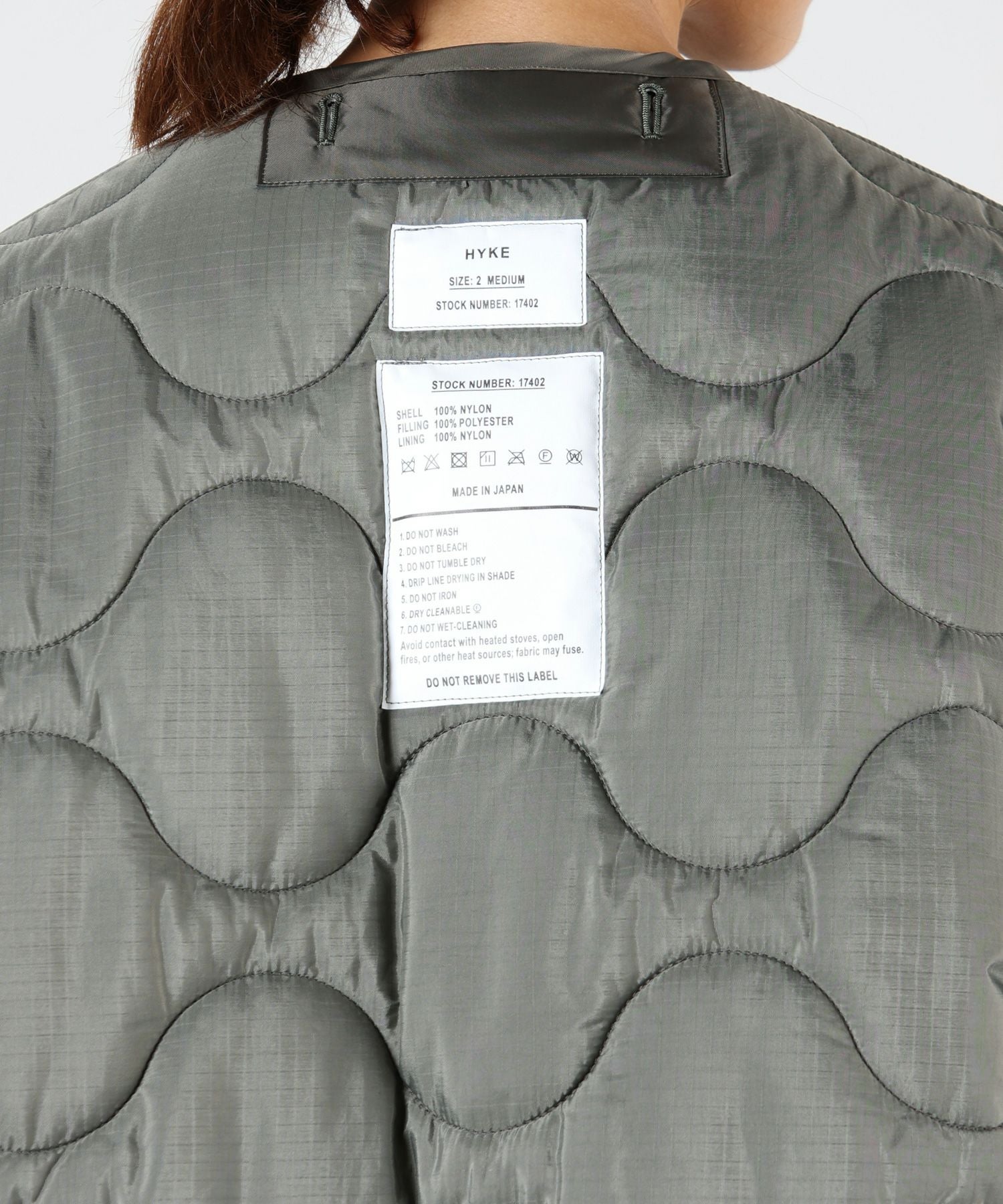 HYKE(ハイク)】≪Genderless≫QUILTED LINER JACKET｜PARIGOT ONLINE