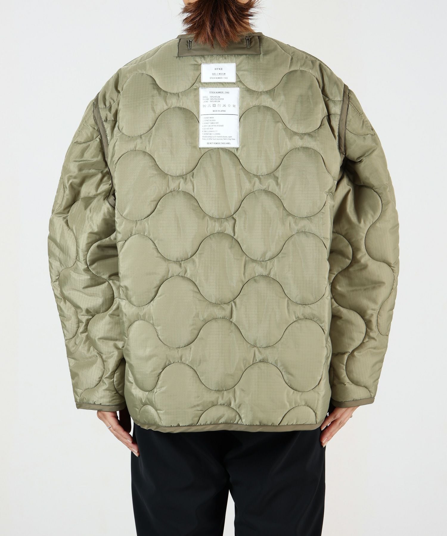 HYKE(ハイク)】≪Genderless≫QUILTED LINER JACKET｜PARIGOT ONLINE