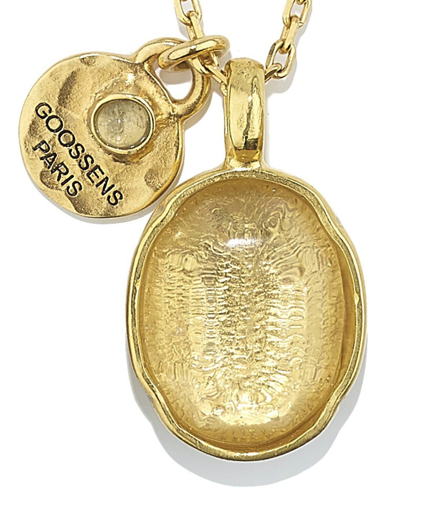 GOOSSENS Paris(ゴッサンスパリ)】 Talisman Cabochons necklace